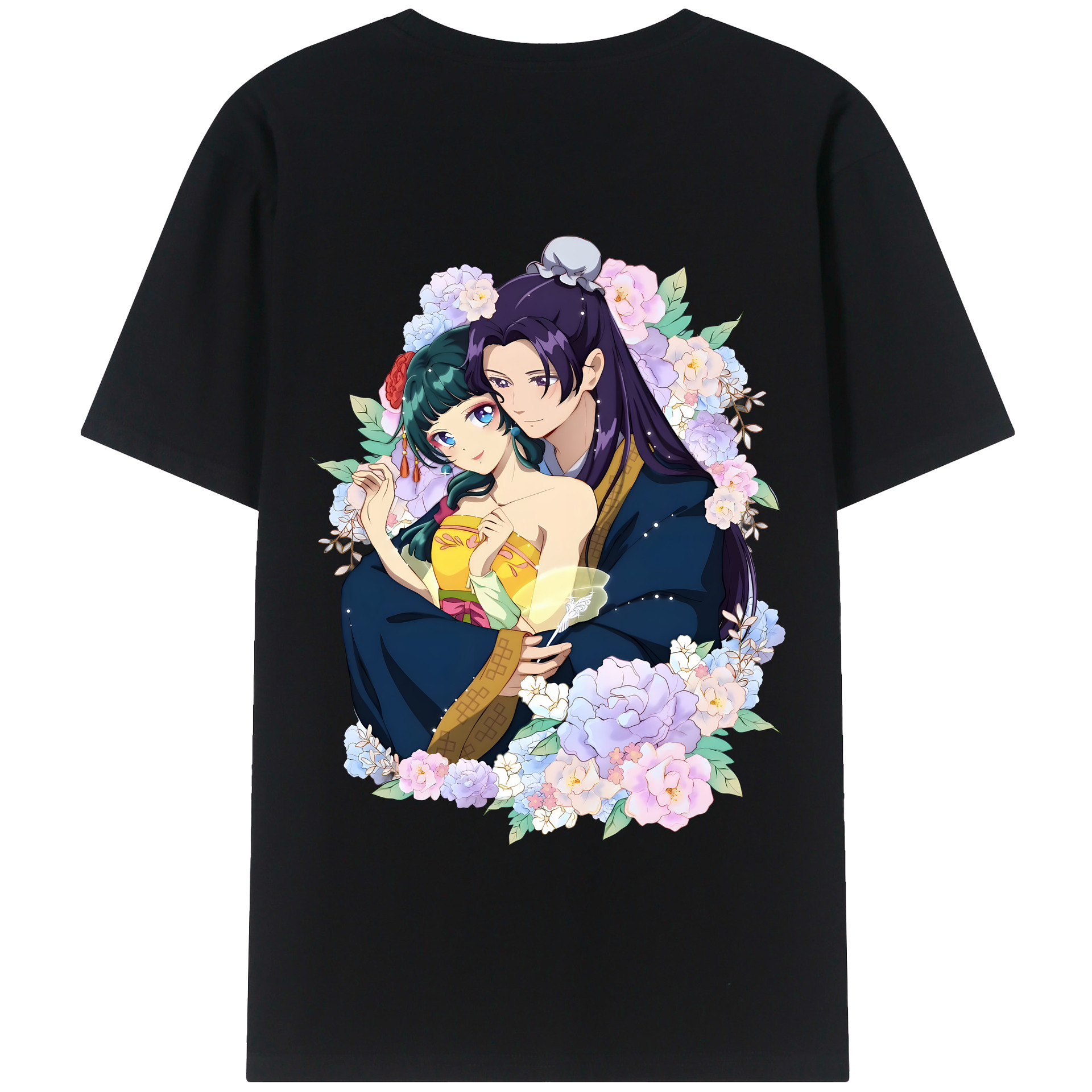 （画像用） 薬屋のひとりごと The Apothecary Diaries 綿100％半袖Tシャツ（背面プリント）