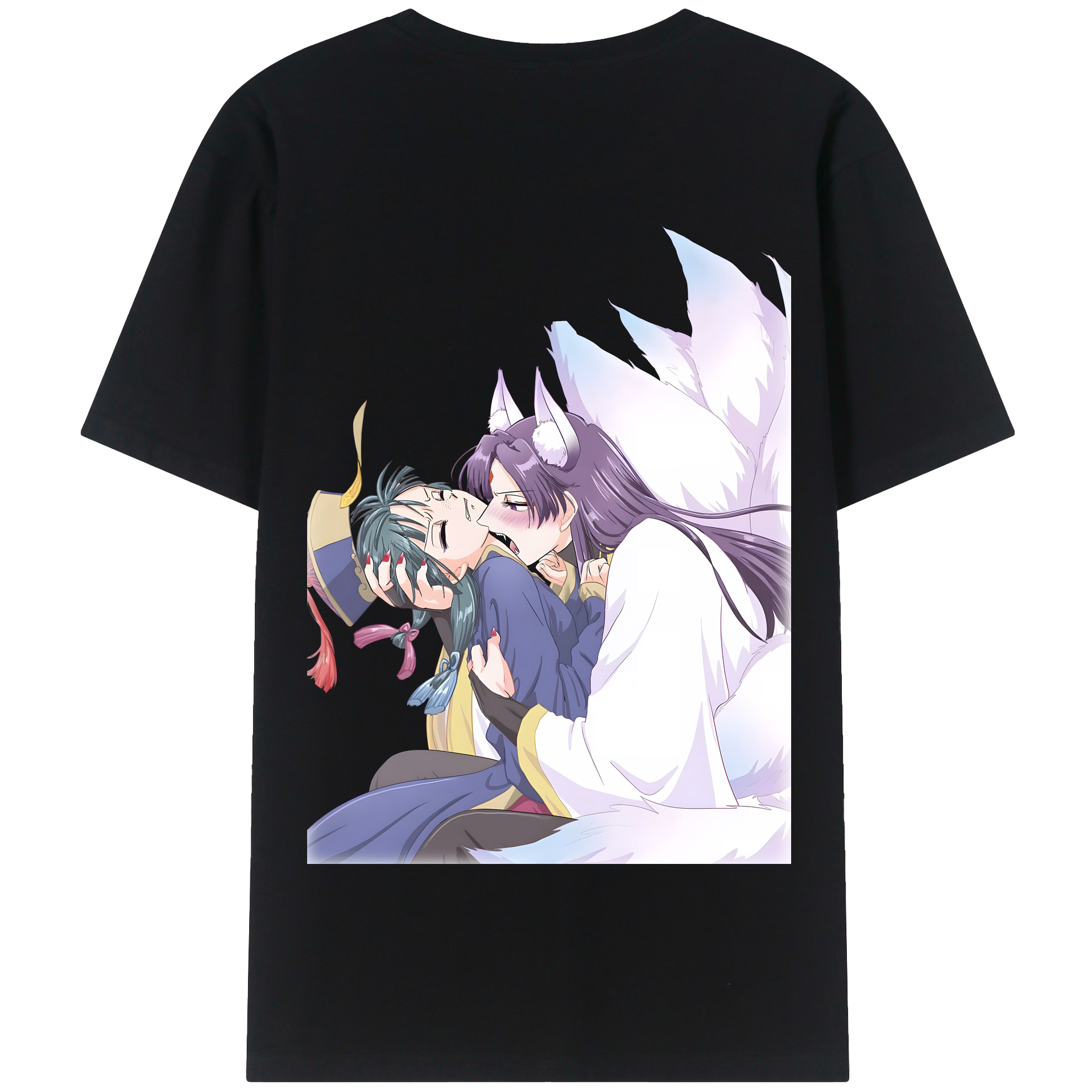 （画像用） 薬屋のひとりごと The Apothecary Diaries 綿100％半袖Tシャツ（背面プリント）