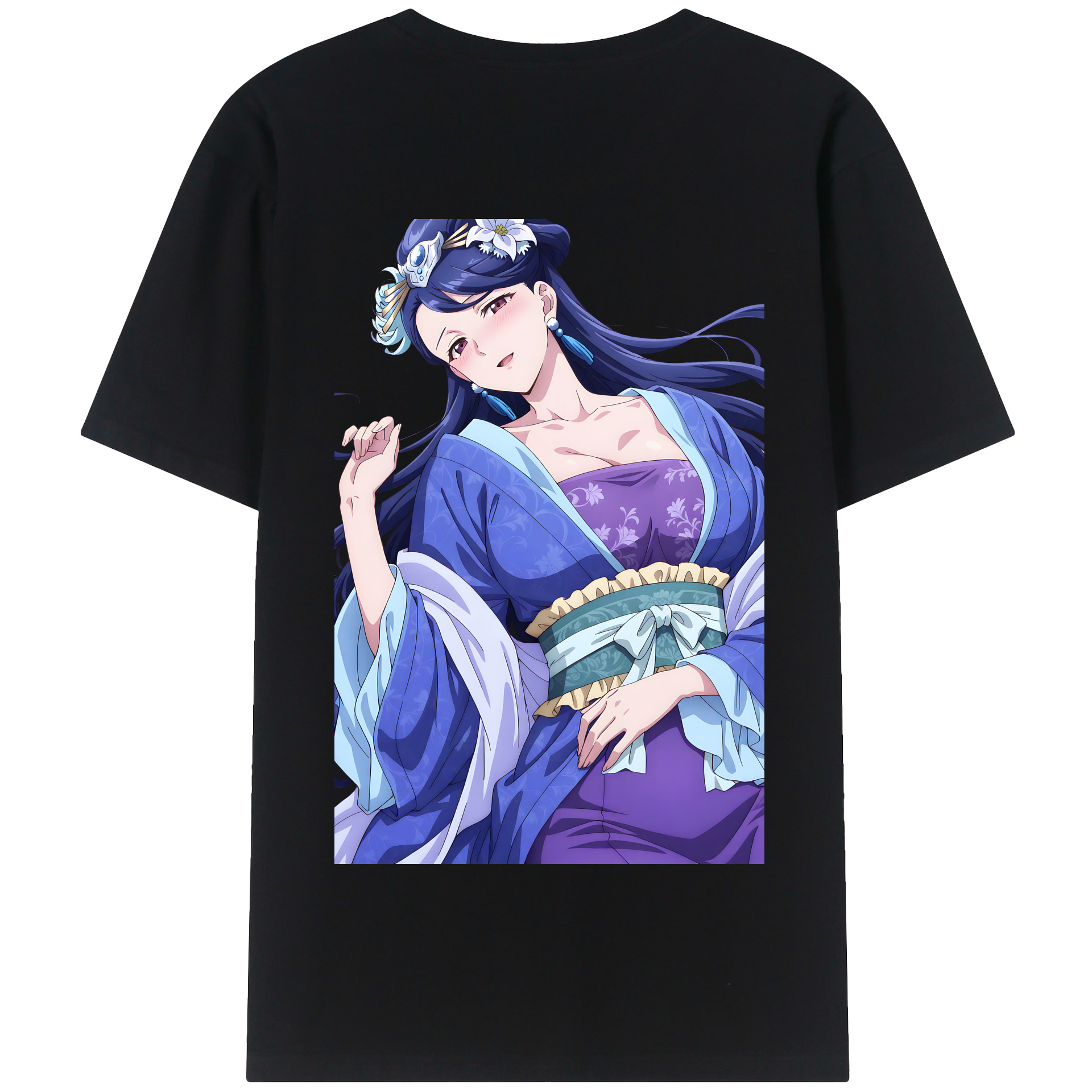 （画像用） 薬屋のひとりごと The Apothecary Diaries 綿100％半袖Tシャツ（背面プリント）