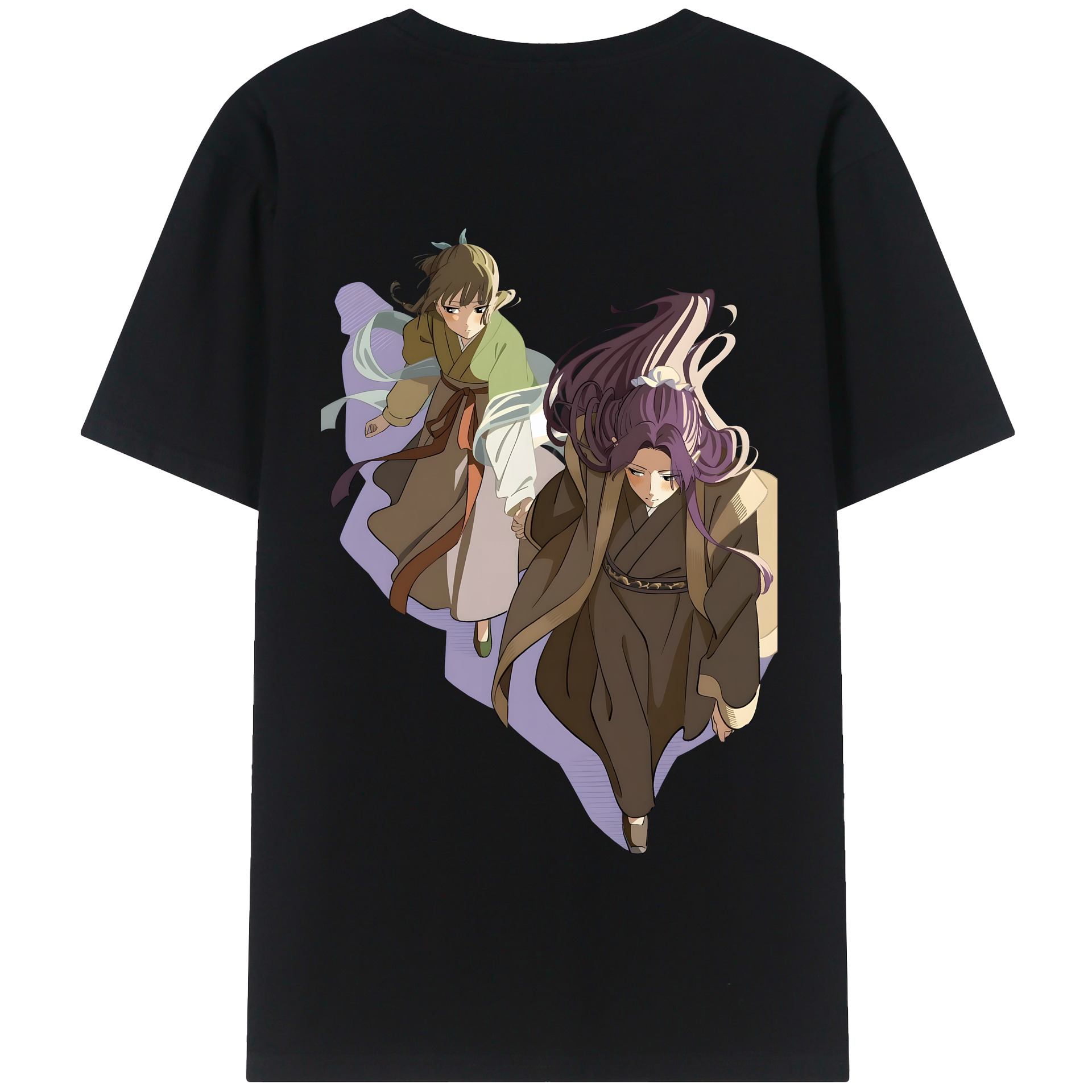 （画像用） 薬屋のひとりごと The Apothecary Diaries 綿100％半袖Tシャツ（背面プリント）