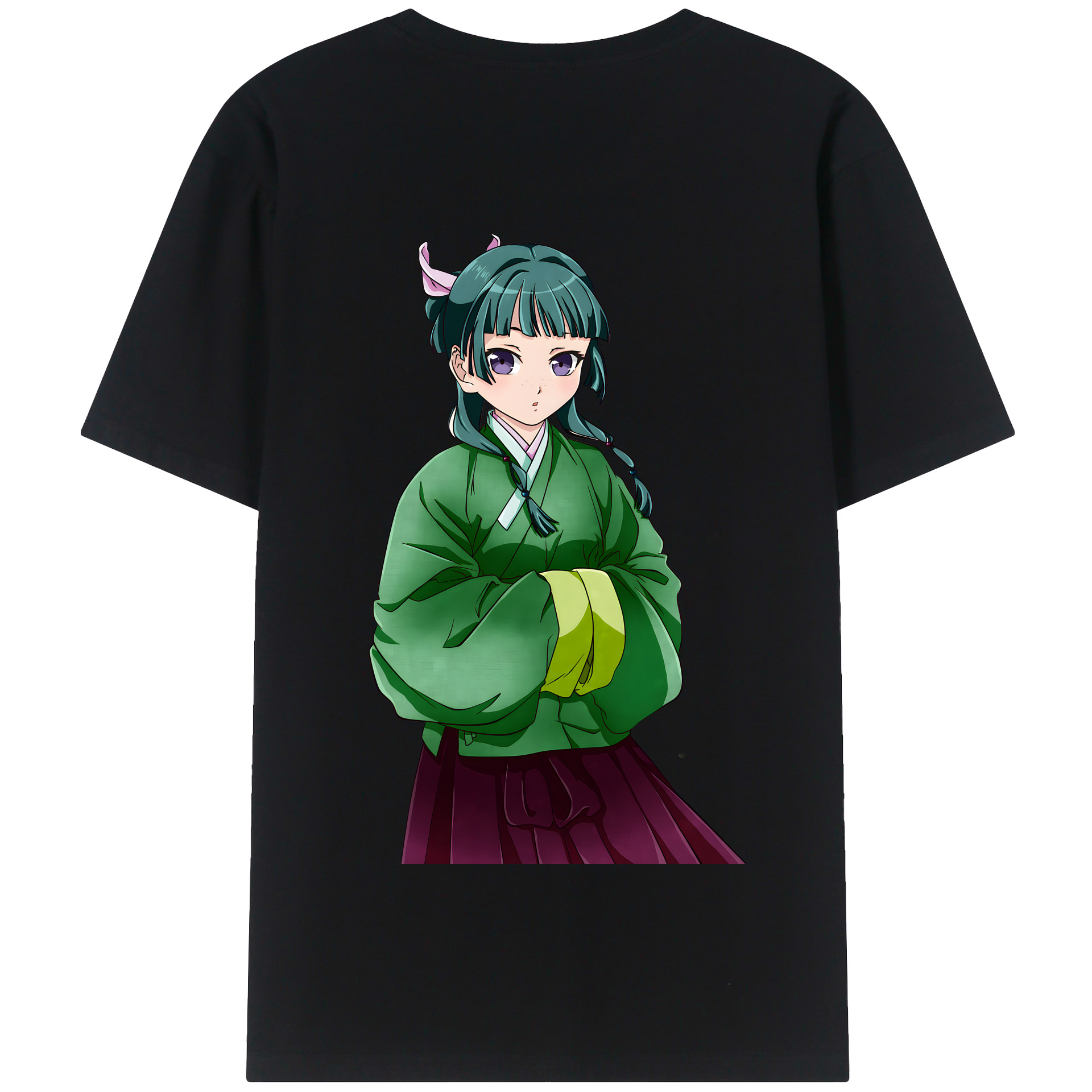 （画像用） 薬屋のひとりごと The Apothecary Diaries 綿100％半袖Tシャツ（背面プリント）