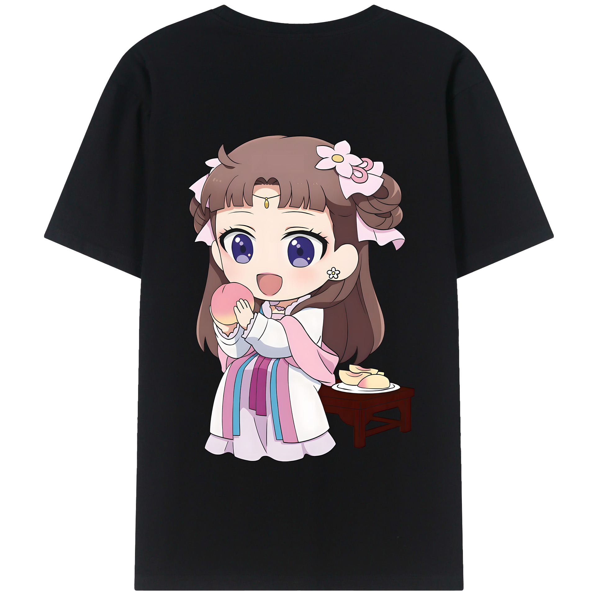 （画像用） 薬屋のひとりごと The Apothecary Diaries 綿100％半袖Tシャツ（背面プリント）