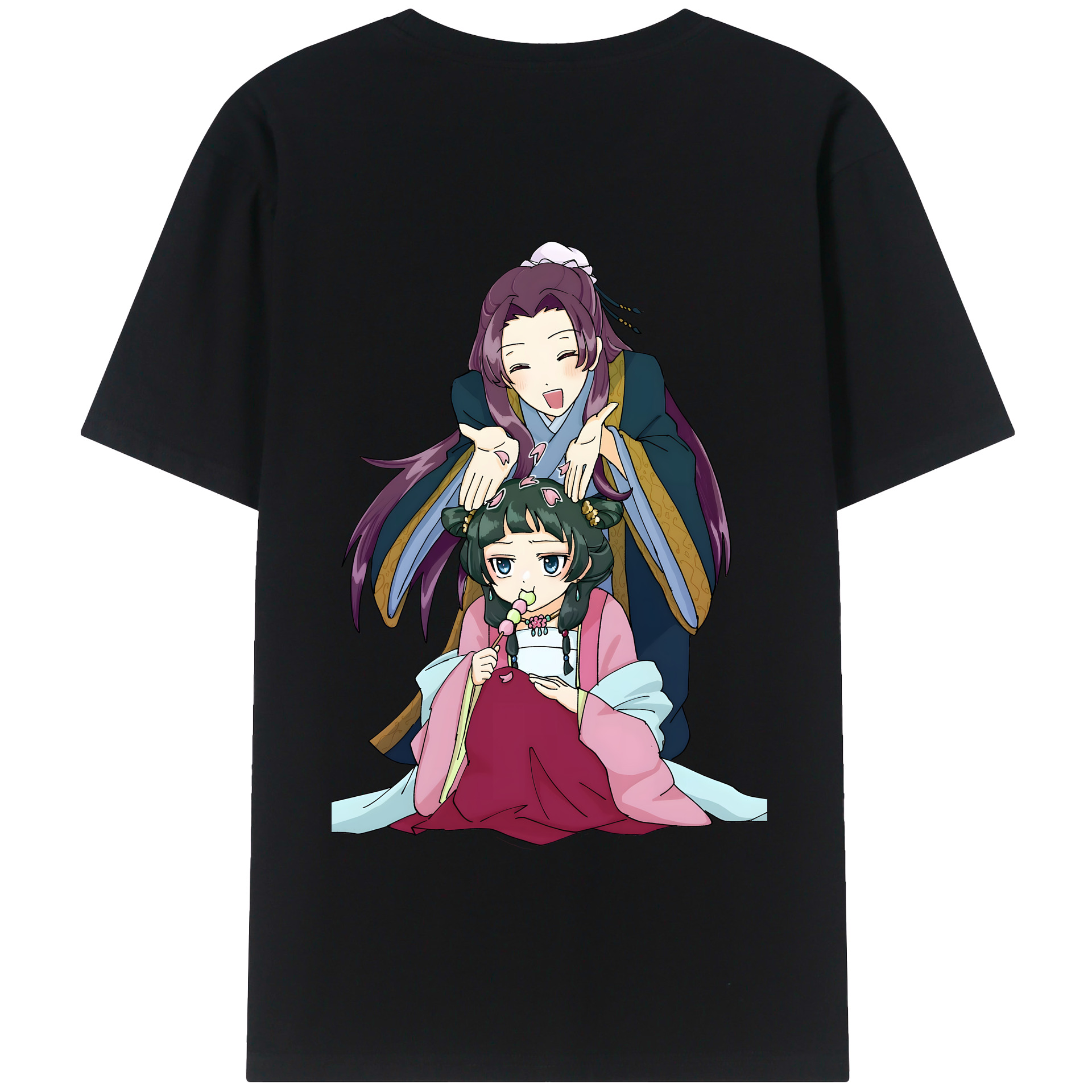 （画像用） 薬屋のひとりごと The Apothecary Diaries 綿100％半袖Tシャツ（背面プリント）