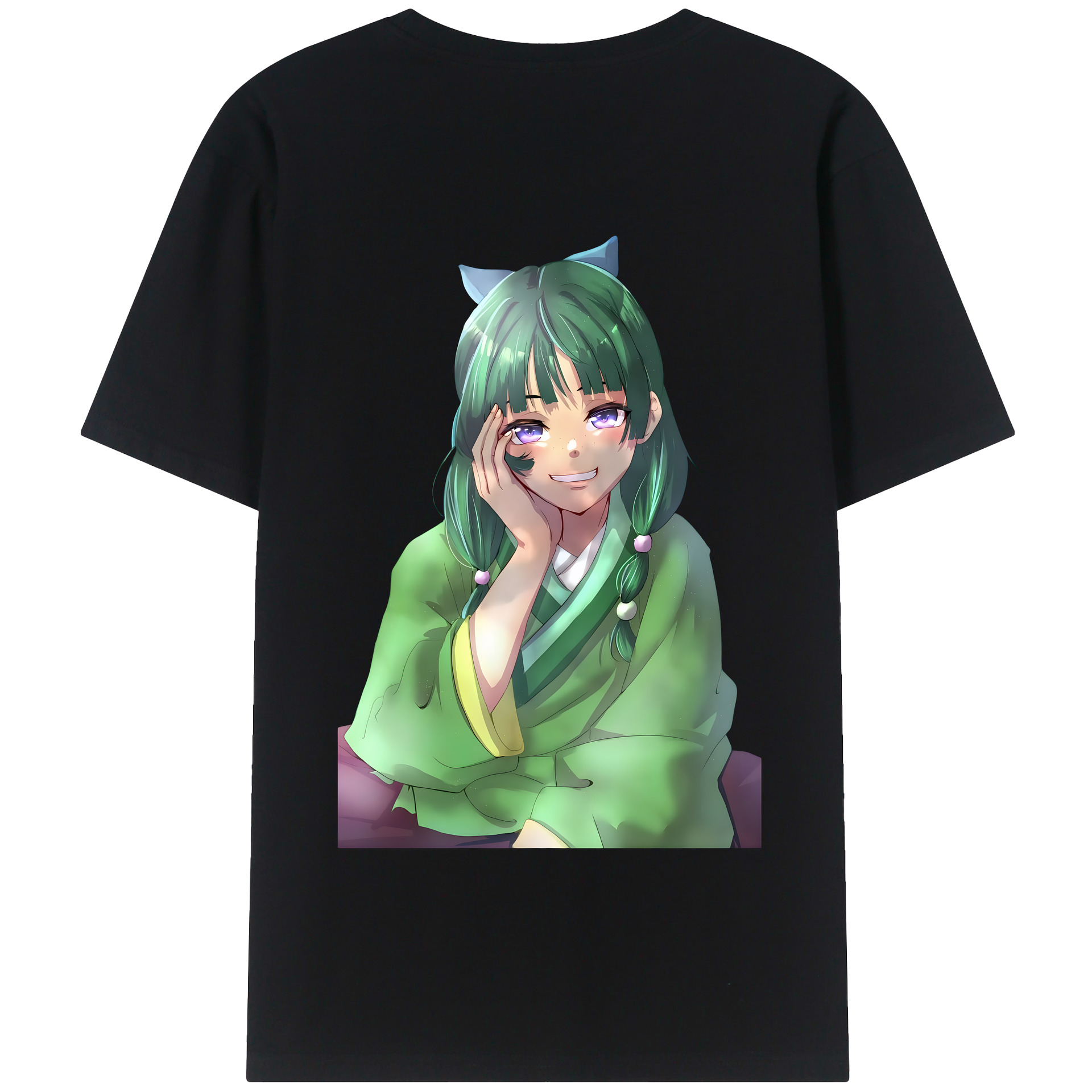 （画像用） 薬屋のひとりごと The Apothecary Diaries 綿100％半袖Tシャツ（背面プリント）