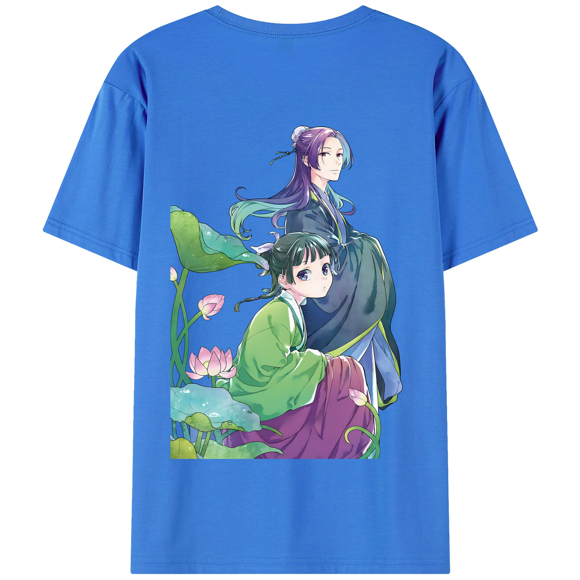 （画像用） 薬屋のひとりごと The Apothecary Diaries 綿100％半袖Tシャツ（背面プリント）