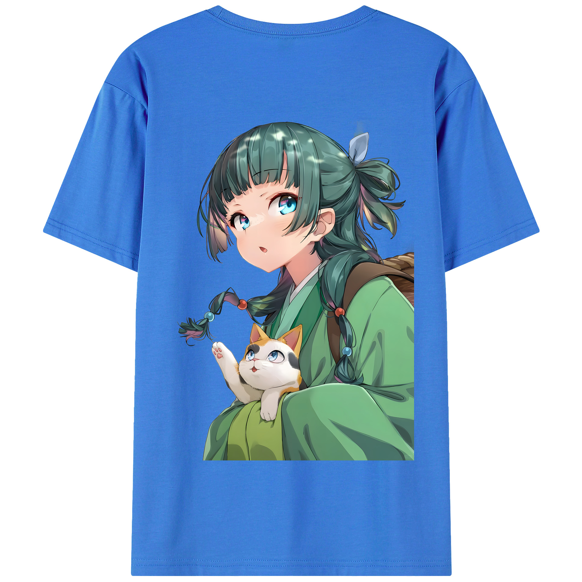 （画像用） 薬屋のひとりごと The Apothecary Diaries 綿100％半袖Tシャツ（背面プリント）