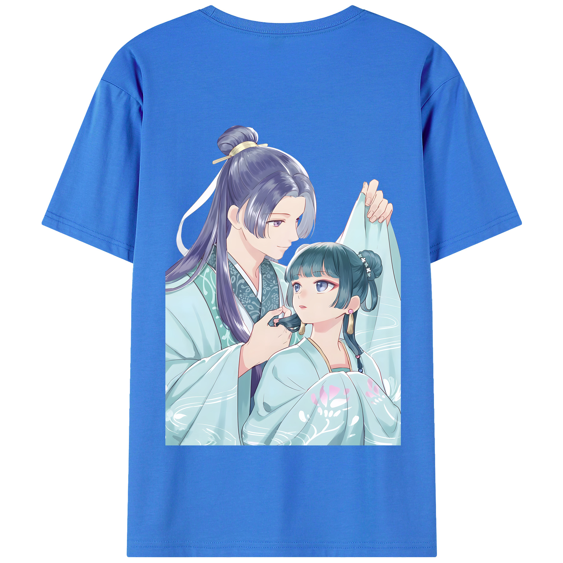 （画像用） 薬屋のひとりごと The Apothecary Diaries 綿100％半袖Tシャツ（背面プリント）