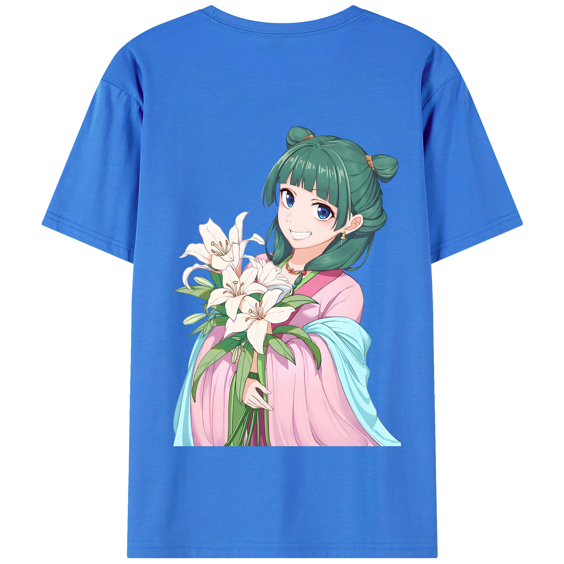 （画像用） 薬屋のひとりごと The Apothecary Diaries 綿100％半袖Tシャツ（背面プリント）