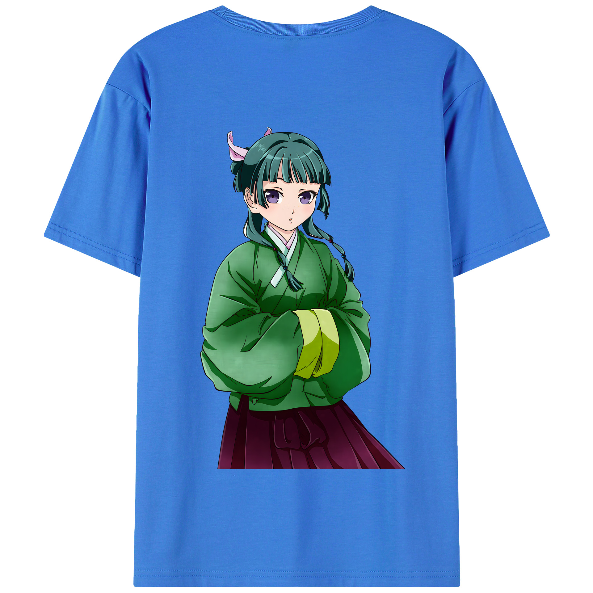（画像用） 薬屋のひとりごと The Apothecary Diaries 綿100％半袖Tシャツ（背面プリント）