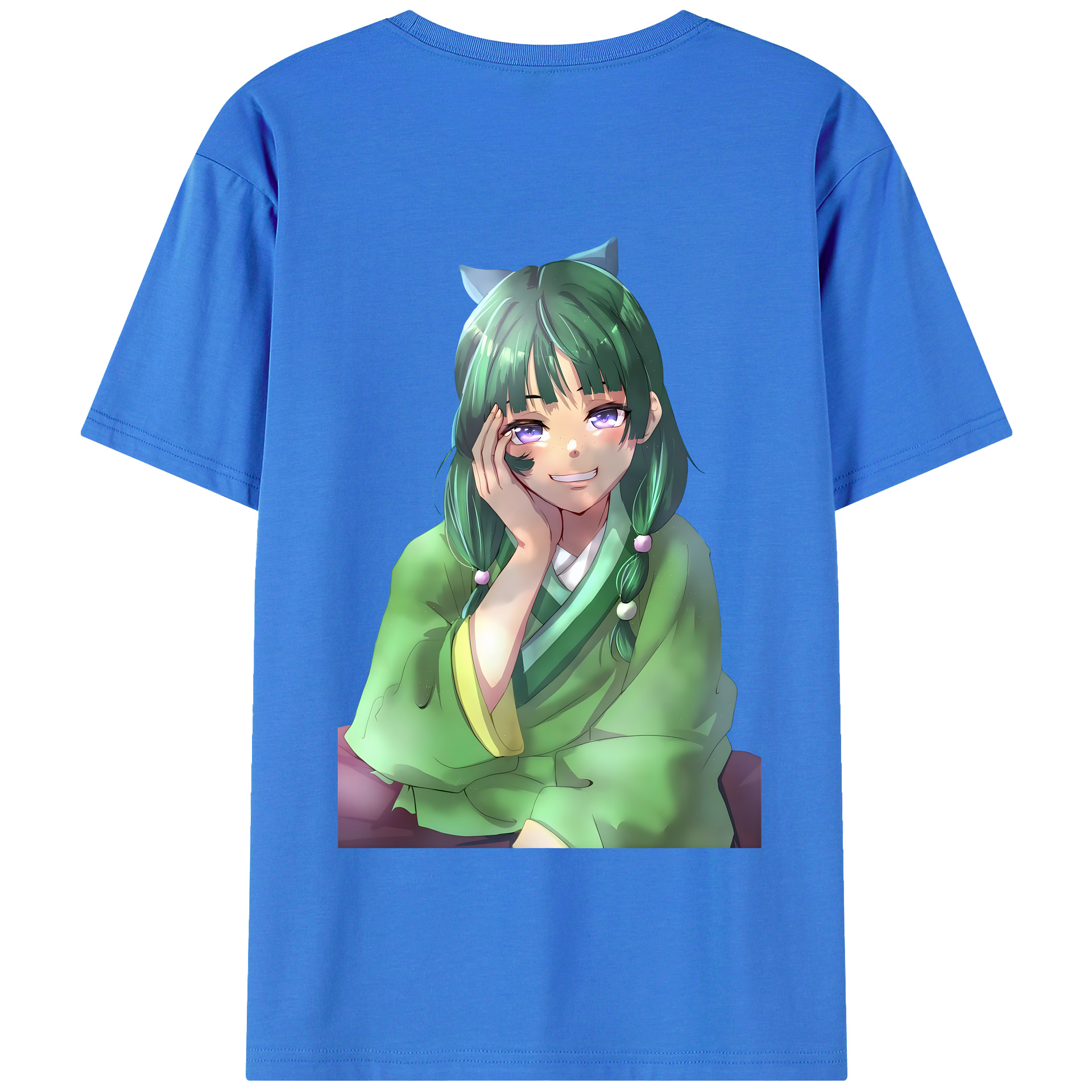 （画像用） 薬屋のひとりごと The Apothecary Diaries 綿100％半袖Tシャツ（背面プリント）