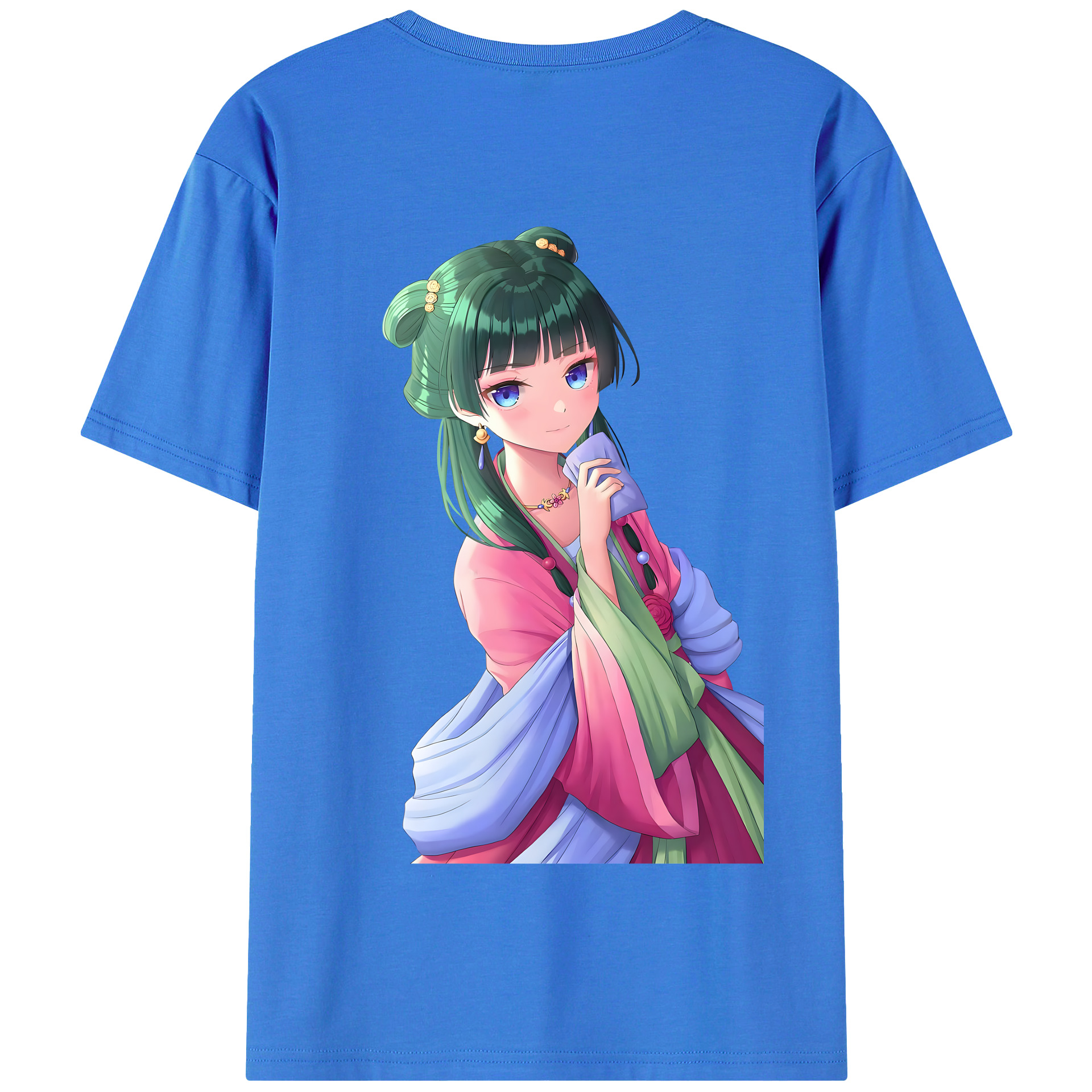 （画像用） 薬屋のひとりごと The Apothecary Diaries 綿100％半袖Tシャツ（背面プリント）