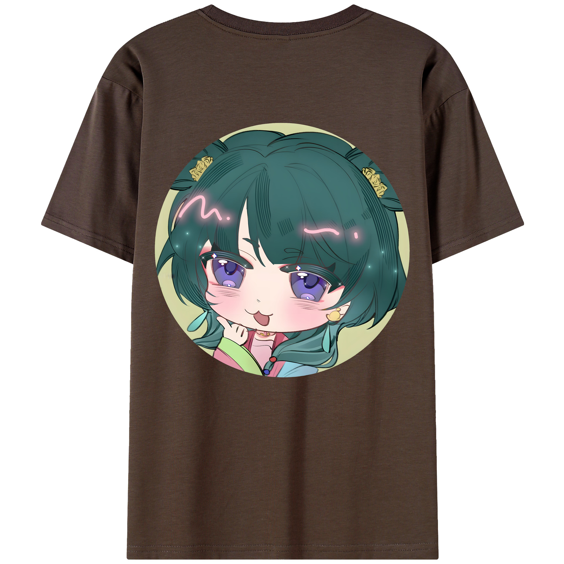 （画像用） 薬屋のひとりごと The Apothecary Diaries 綿100％半袖Tシャツ（背面プリント）