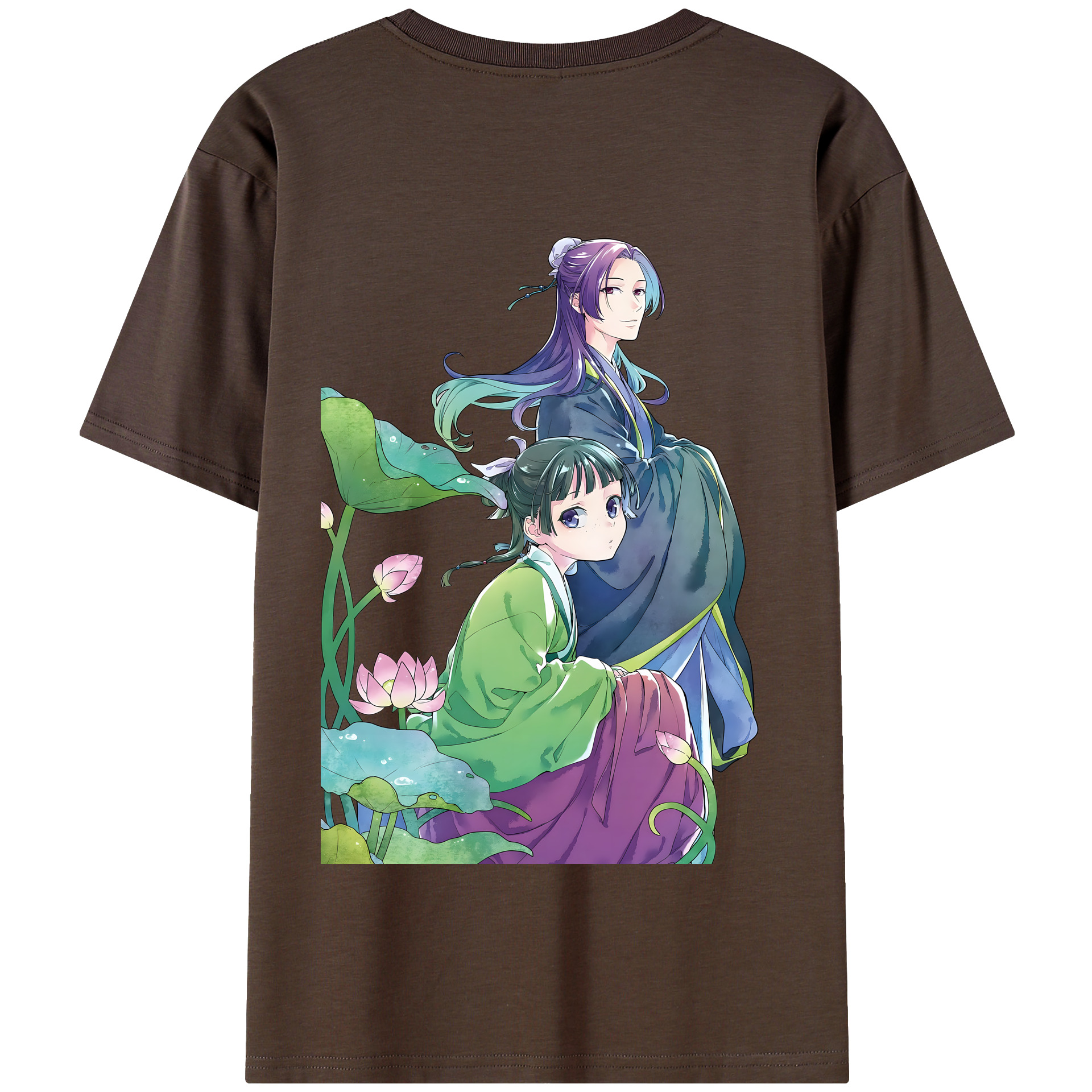 （画像用） 薬屋のひとりごと The Apothecary Diaries 綿100％半袖Tシャツ（背面プリント）