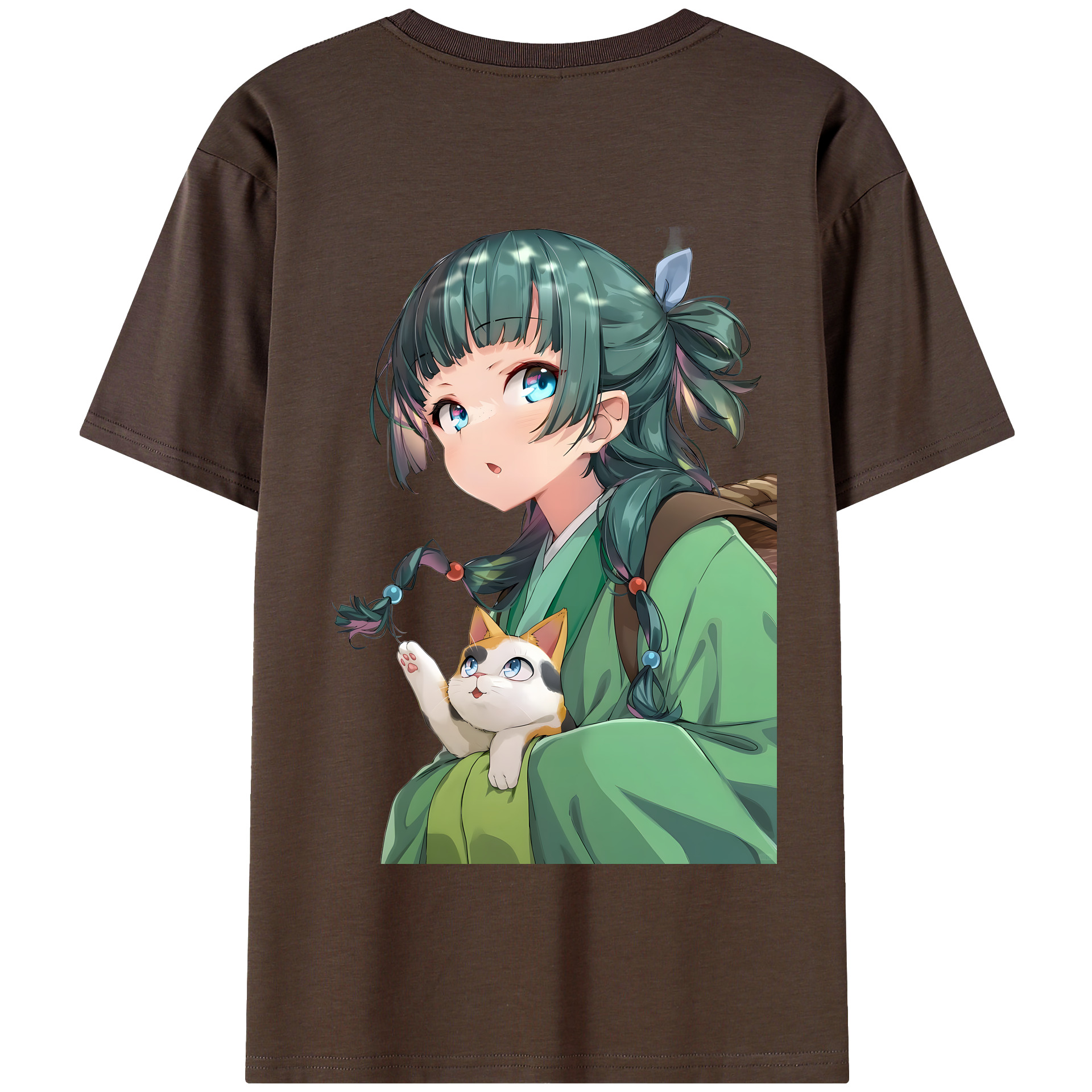 （画像用） 薬屋のひとりごと The Apothecary Diaries 綿100％半袖Tシャツ（背面プリント）