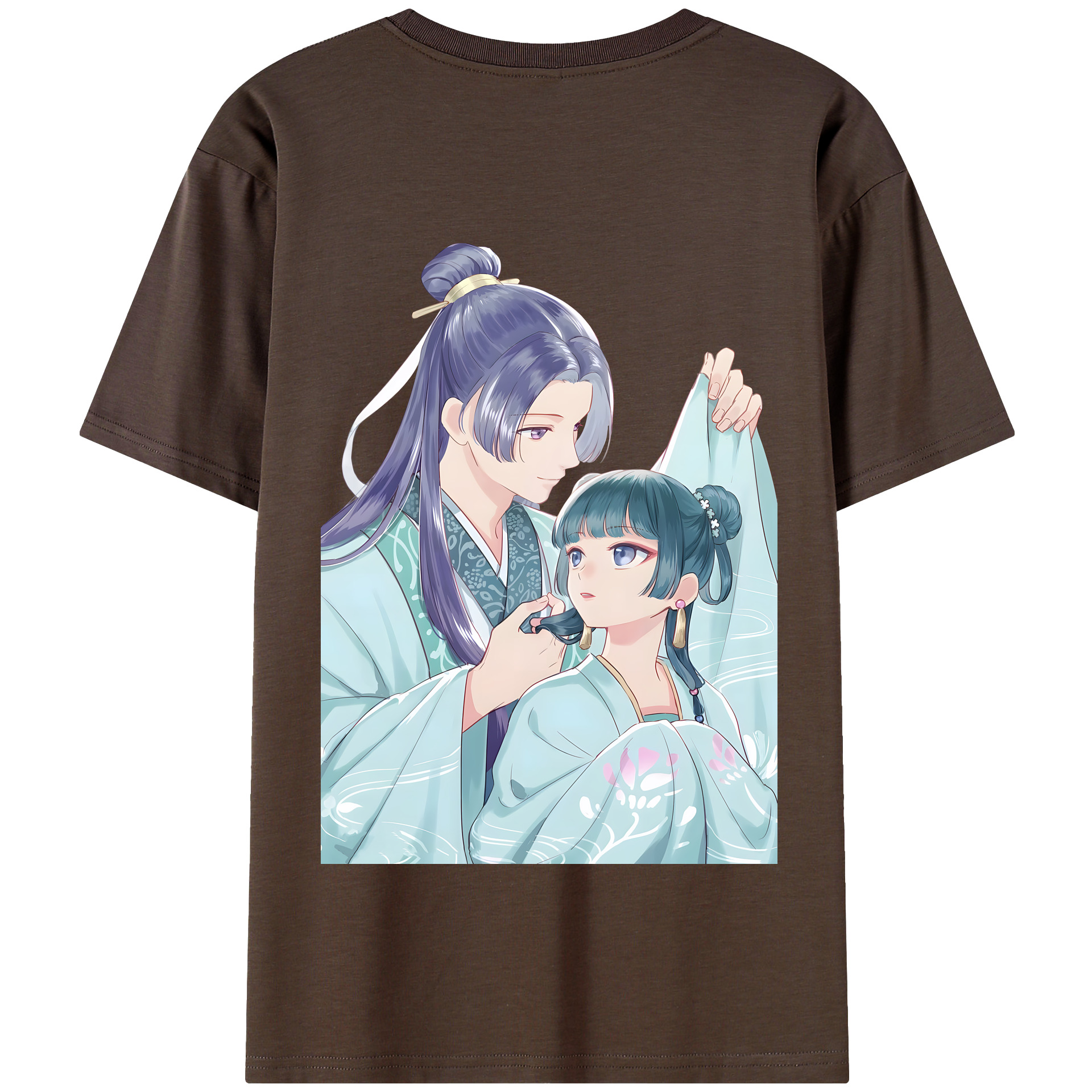（画像用） 薬屋のひとりごと The Apothecary Diaries 綿100％半袖Tシャツ（背面プリント）
