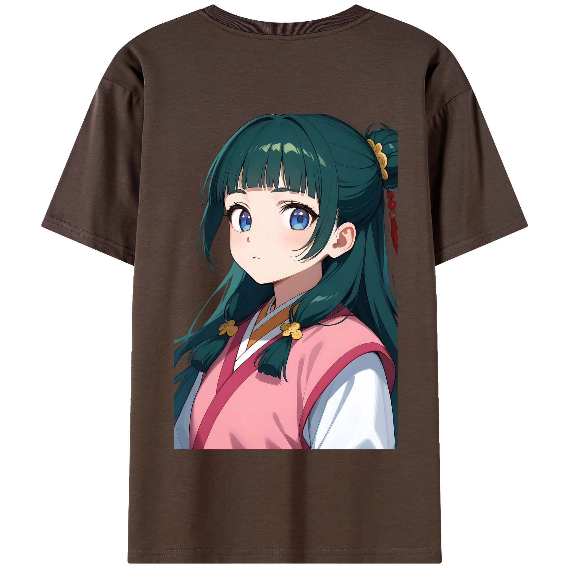 （画像用） 薬屋のひとりごと The Apothecary Diaries 綿100％半袖Tシャツ（背面プリント）