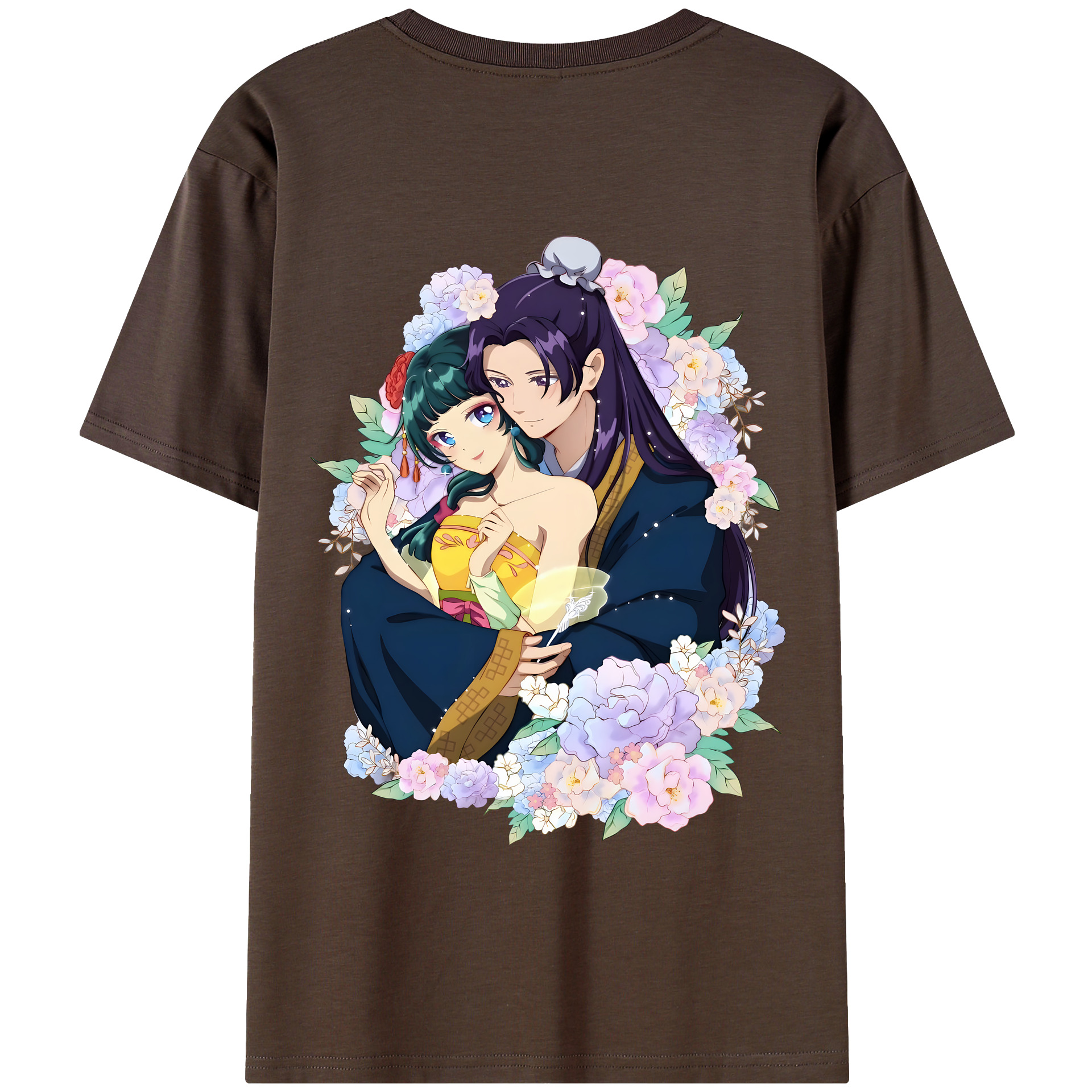 （画像用） 薬屋のひとりごと The Apothecary Diaries 綿100％半袖Tシャツ（背面プリント）