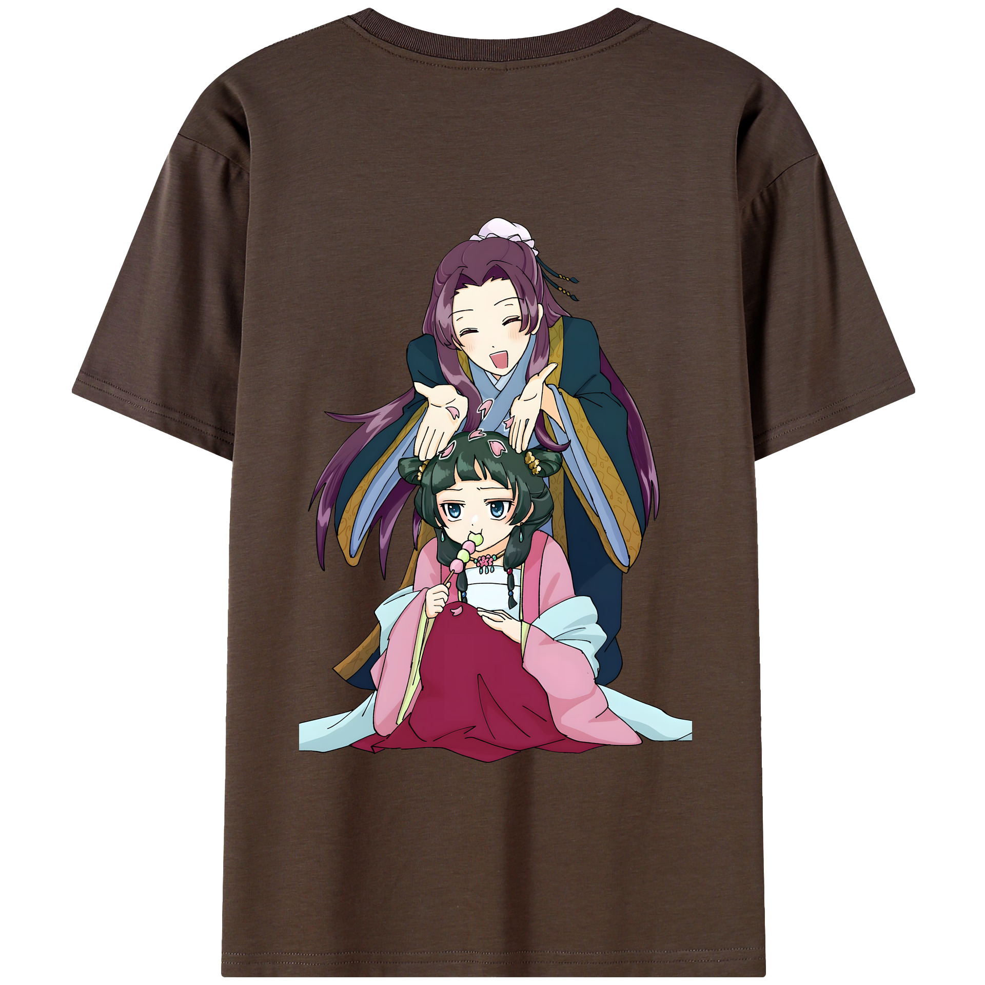 （画像用） 薬屋のひとりごと The Apothecary Diaries 綿100％半袖Tシャツ（背面プリント）