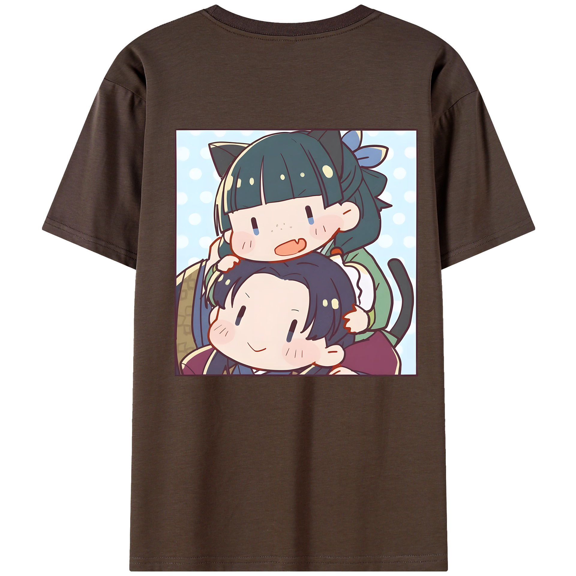 （画像用） 薬屋のひとりごと The Apothecary Diaries 綿100％半袖Tシャツ（背面プリント）
