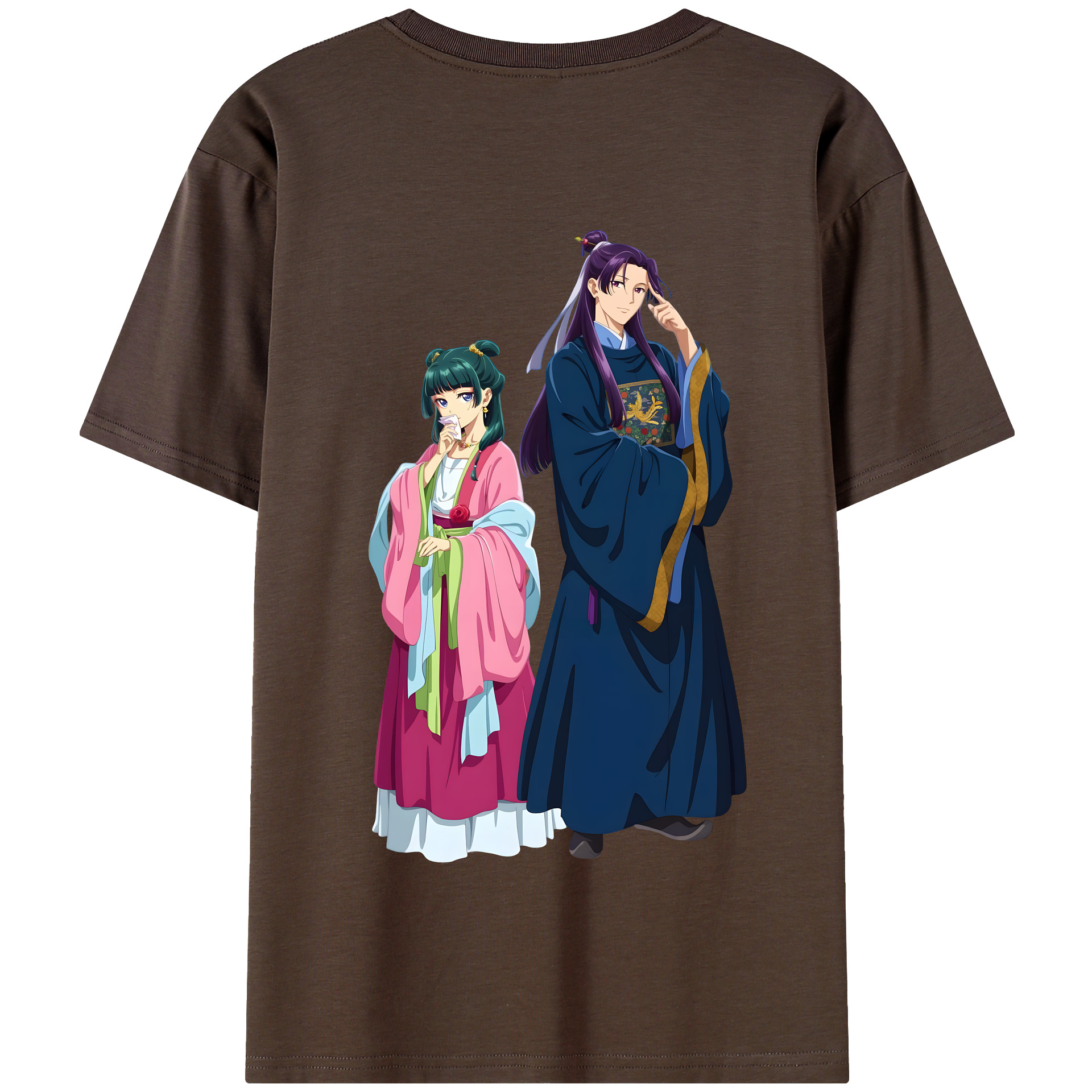 （画像用） 薬屋のひとりごと The Apothecary Diaries 綿100％半袖Tシャツ（背面プリント）