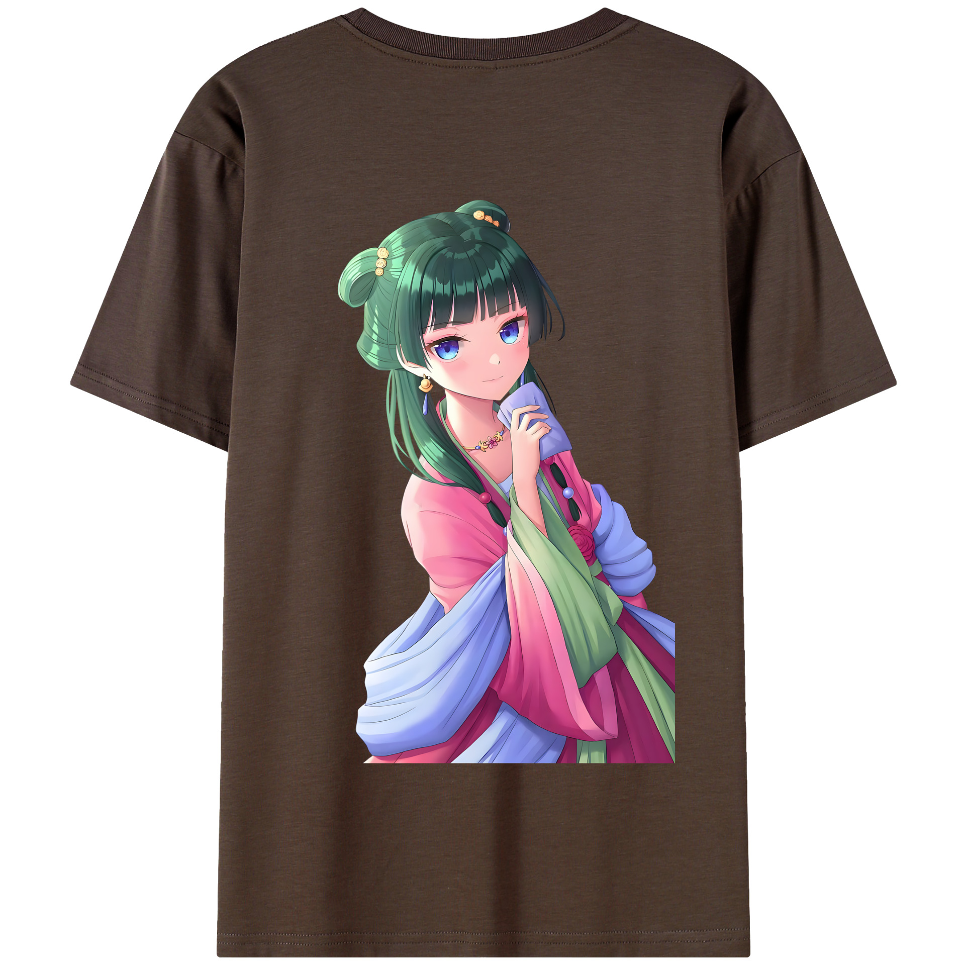 （画像用） 薬屋のひとりごと The Apothecary Diaries 綿100％半袖Tシャツ（背面プリント）