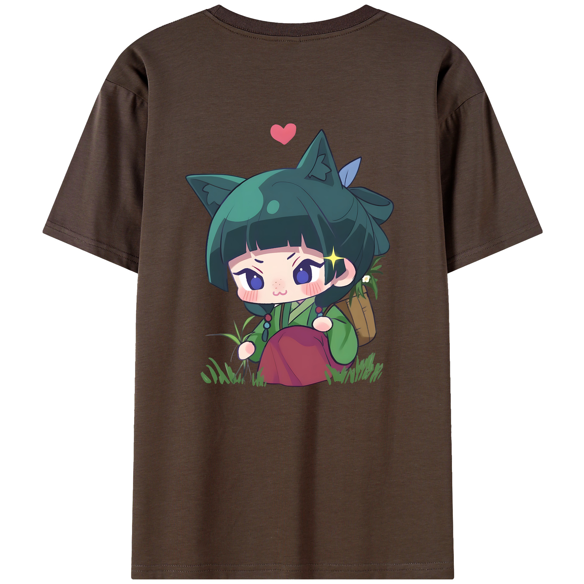 （画像用） 薬屋のひとりごと The Apothecary Diaries 綿100％半袖Tシャツ（背面プリント）