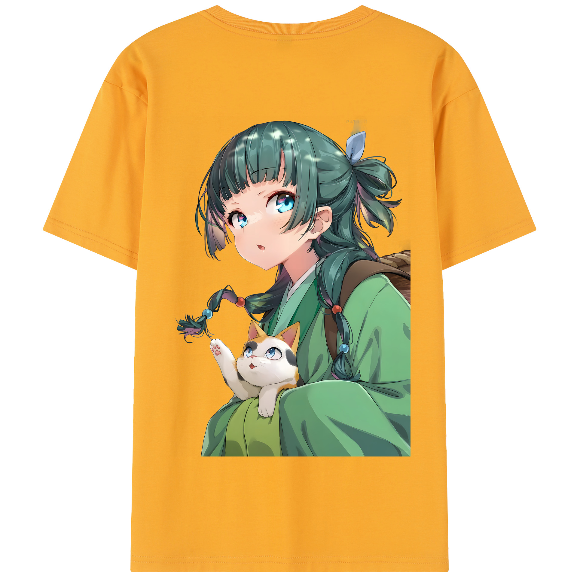 （画像用） 薬屋のひとりごと The Apothecary Diaries 綿100％半袖Tシャツ（背面プリント）
