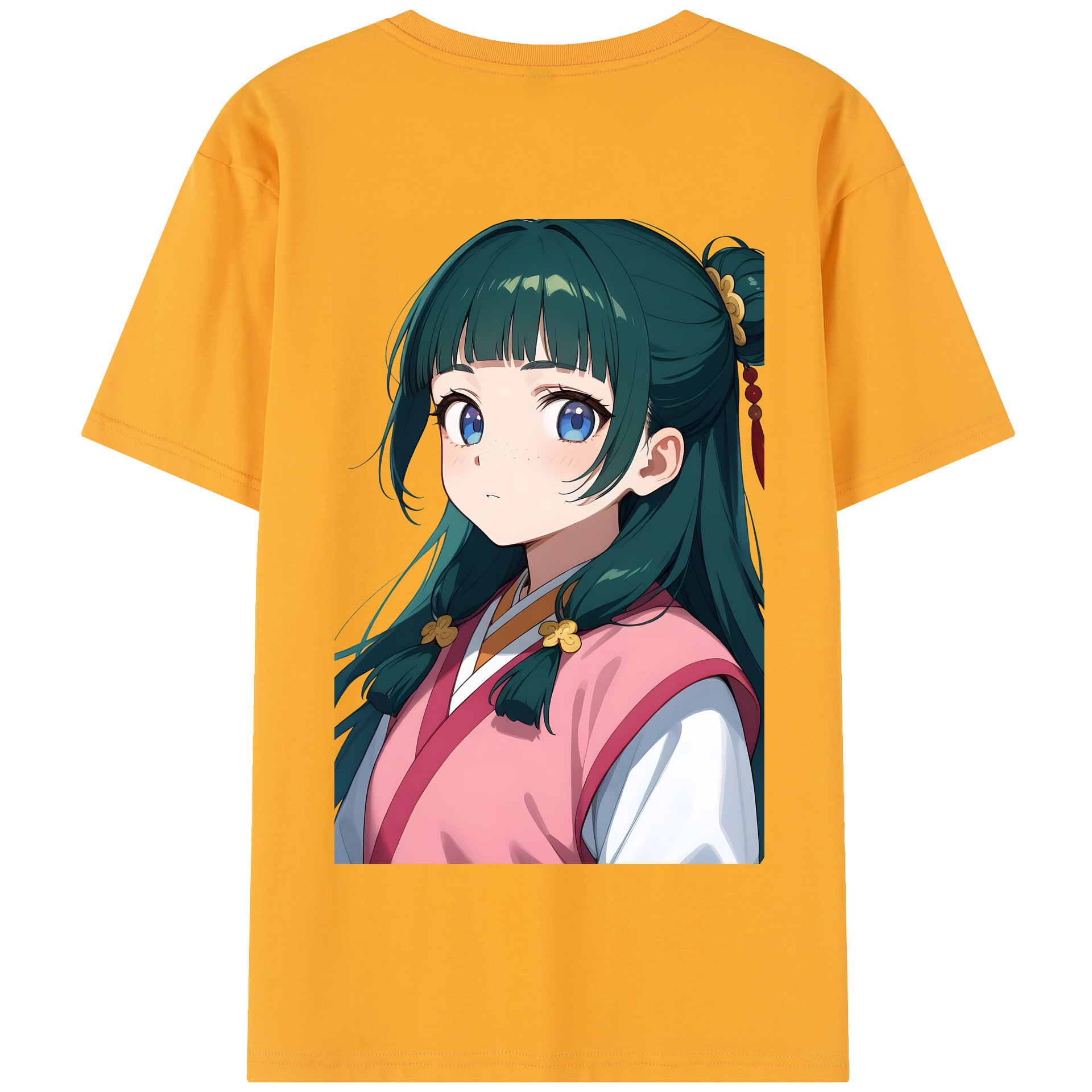 （画像用） 薬屋のひとりごと The Apothecary Diaries 綿100％半袖Tシャツ（背面プリント）