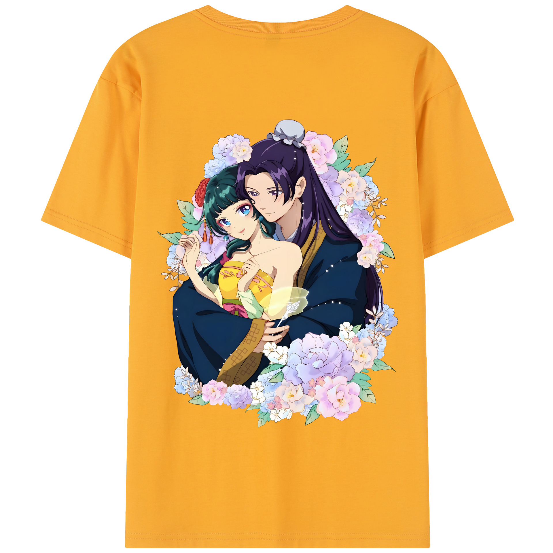 （画像用） 薬屋のひとりごと The Apothecary Diaries 綿100％半袖Tシャツ（背面プリント）