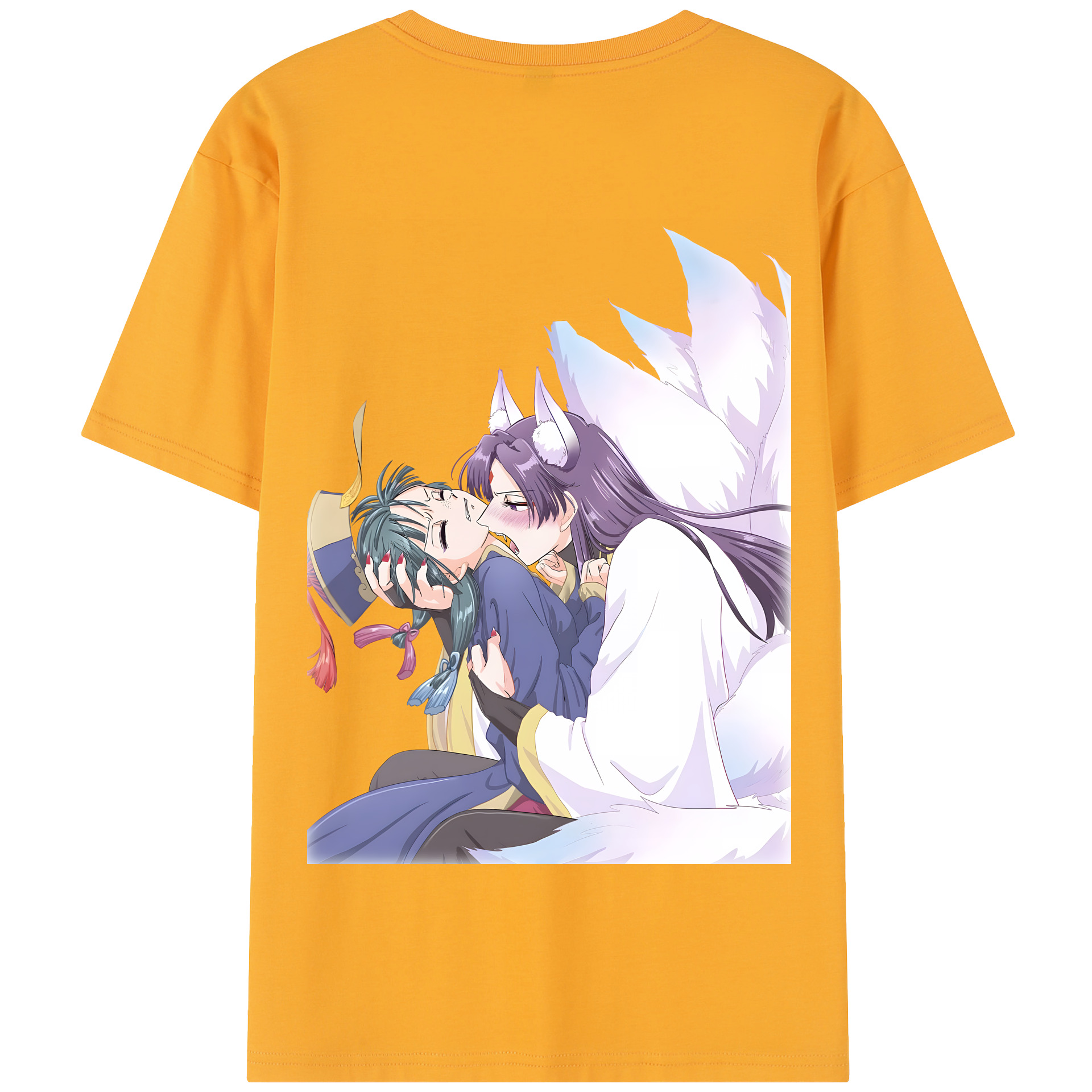 （画像用） 薬屋のひとりごと The Apothecary Diaries 綿100％半袖Tシャツ（背面プリント）