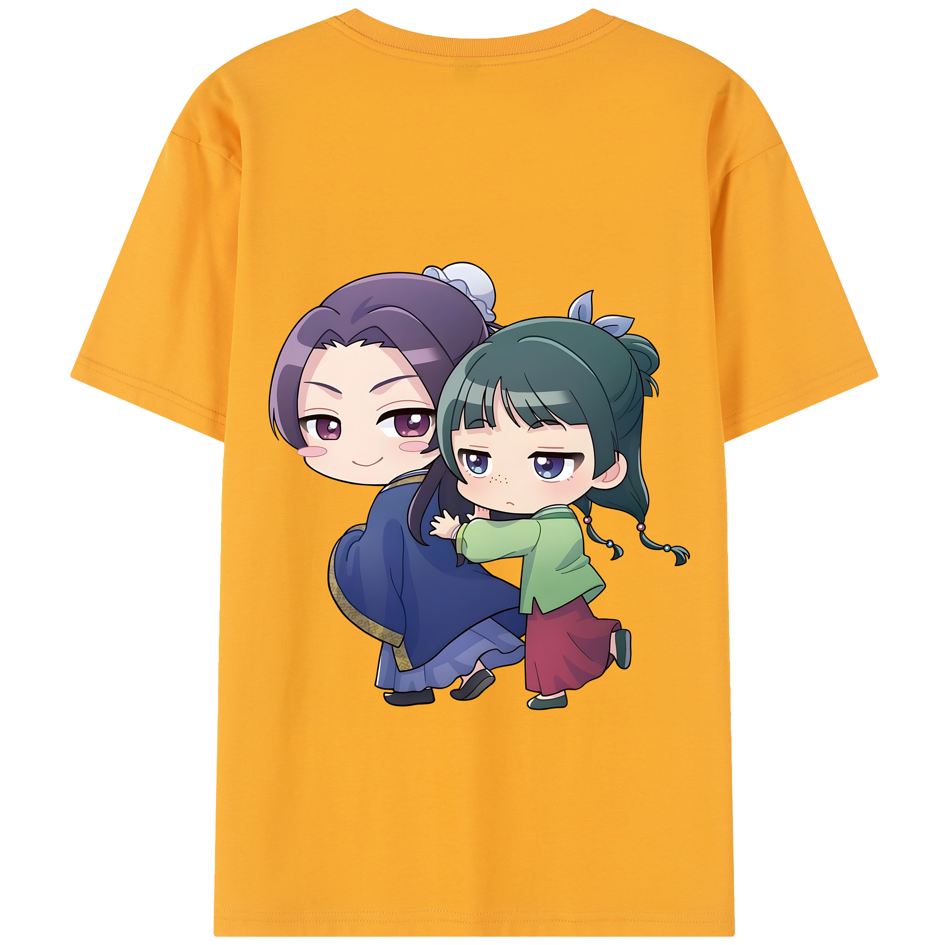 （画像用） 薬屋のひとりごと The Apothecary Diaries 綿100％半袖Tシャツ（背面プリント）