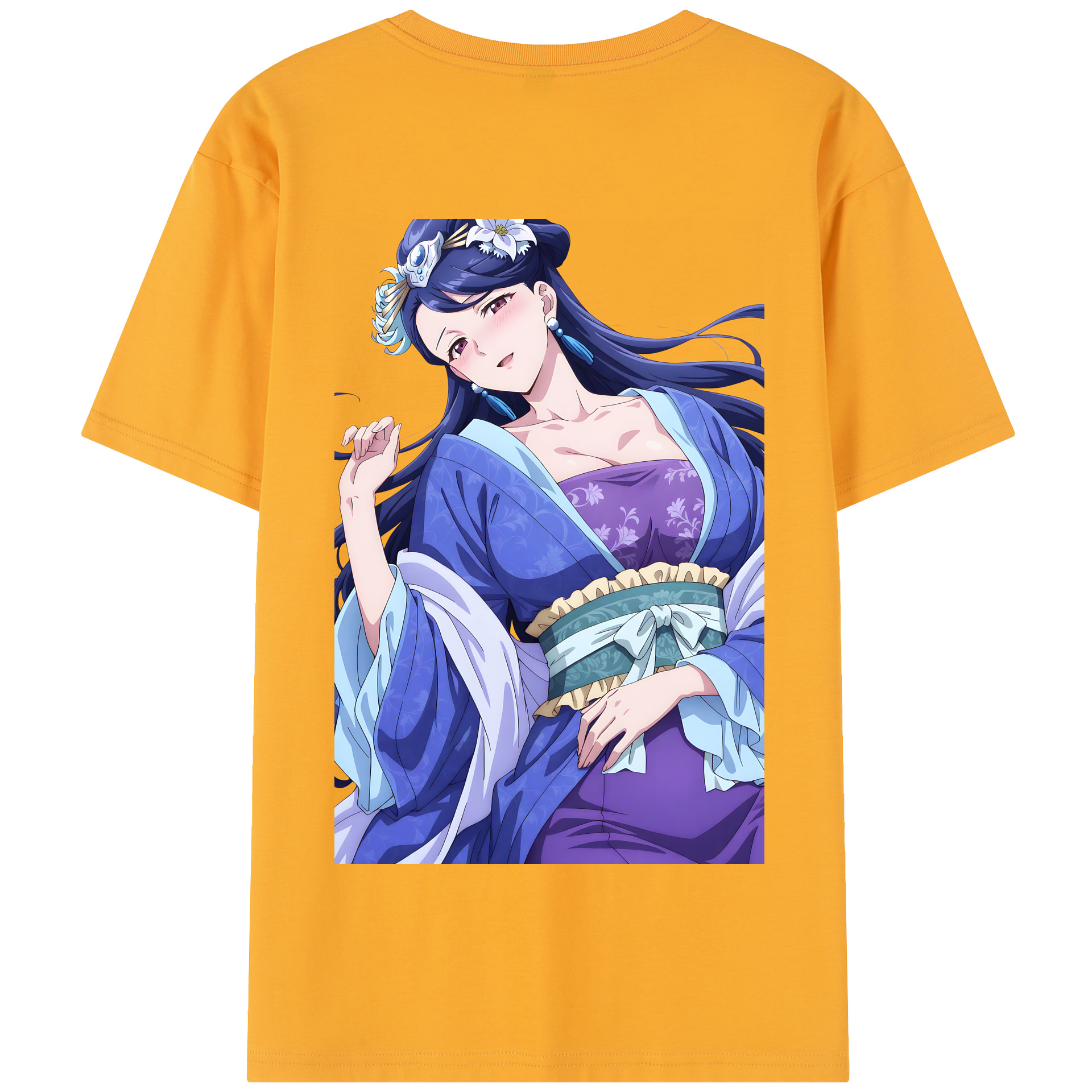 （画像用） 薬屋のひとりごと The Apothecary Diaries 綿100％半袖Tシャツ（背面プリント）