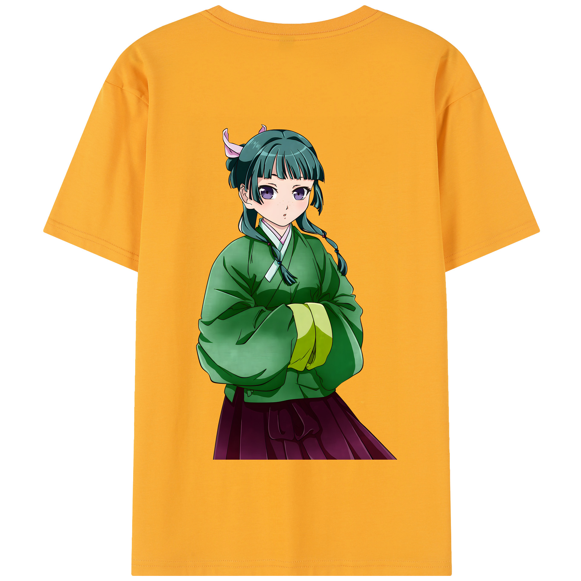 （画像用） 薬屋のひとりごと The Apothecary Diaries 綿100％半袖Tシャツ（背面プリント）
