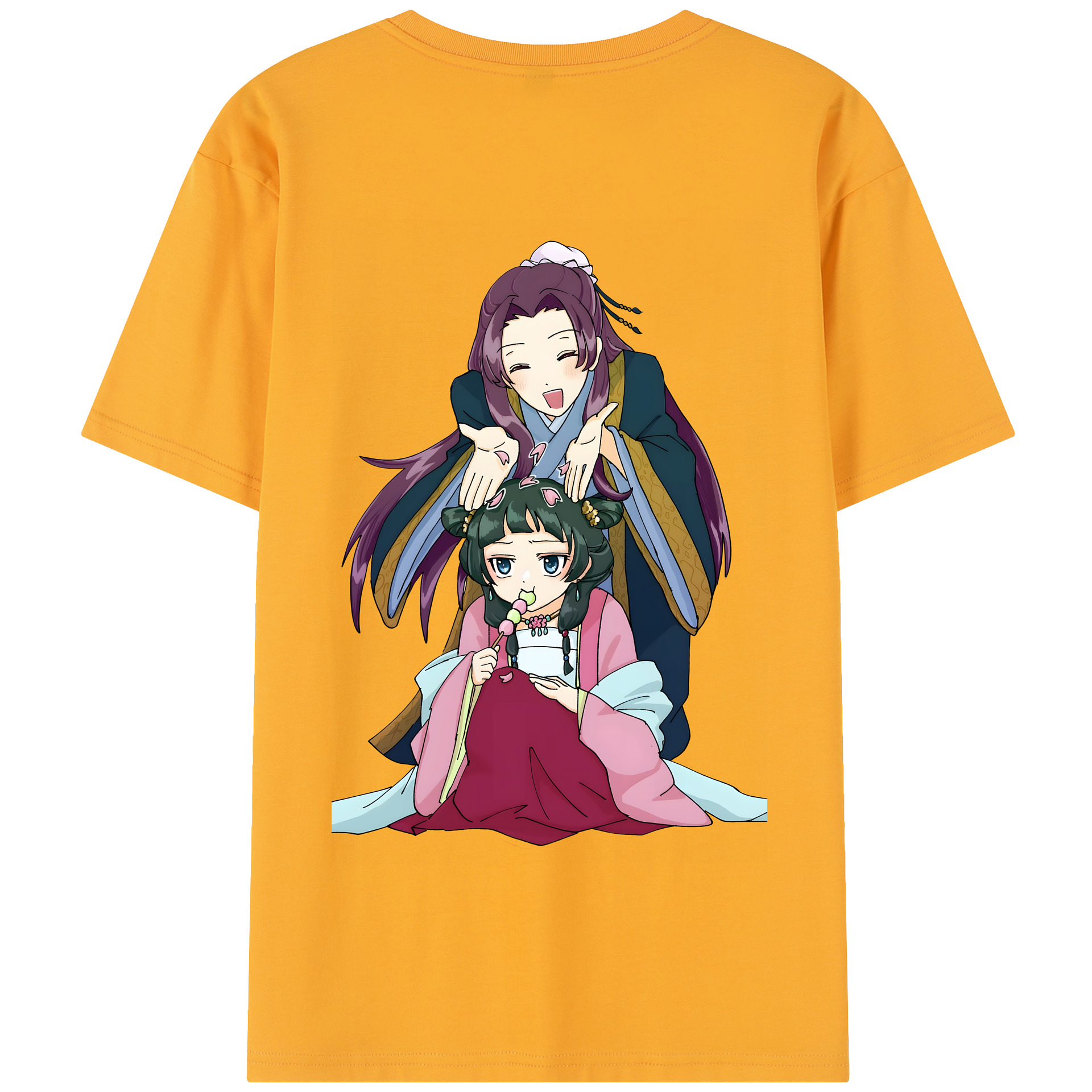 （画像用） 薬屋のひとりごと The Apothecary Diaries 綿100％半袖Tシャツ（背面プリント）