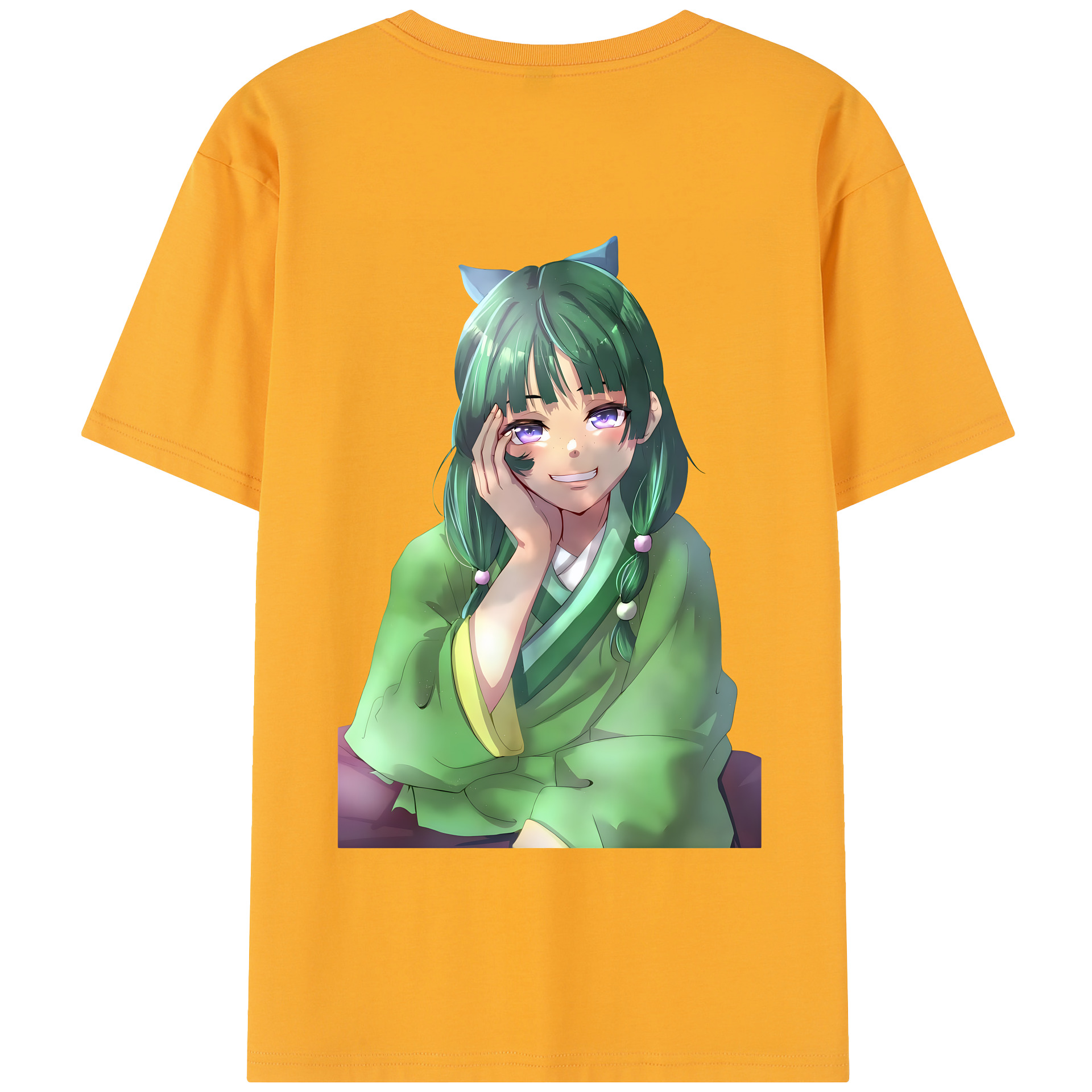 （画像用） 薬屋のひとりごと The Apothecary Diaries 綿100％半袖Tシャツ（背面プリント）
