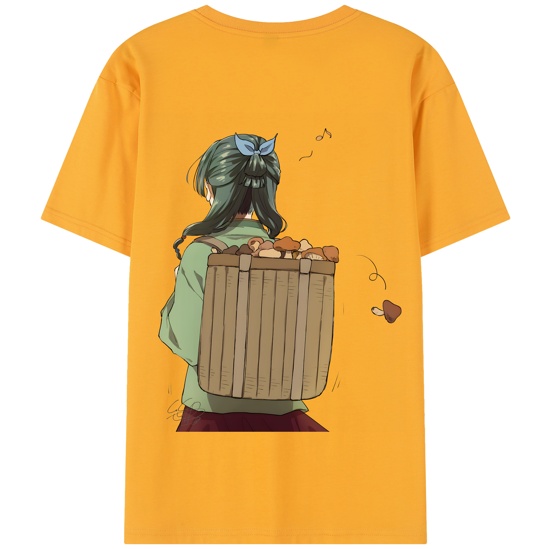 （画像用） 薬屋のひとりごと The Apothecary Diaries 綿100％半袖Tシャツ（背面プリント）