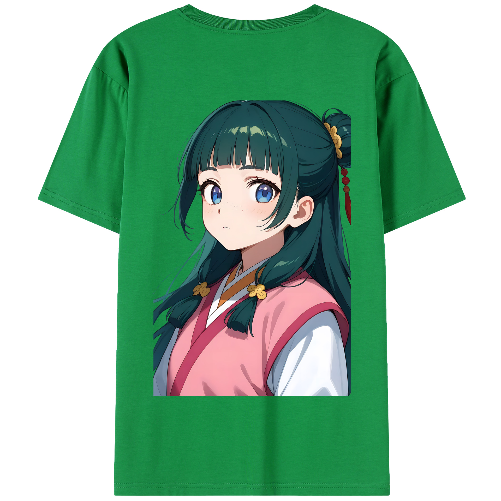 （画像用） 薬屋のひとりごと The Apothecary Diaries 綿100％半袖Tシャツ（背面プリント）