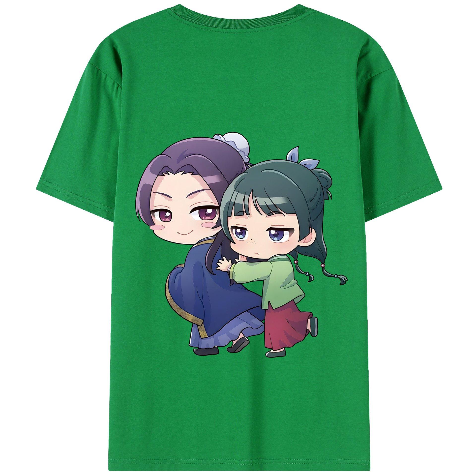 （画像用） 薬屋のひとりごと The Apothecary Diaries 綿100％半袖Tシャツ（背面プリント）