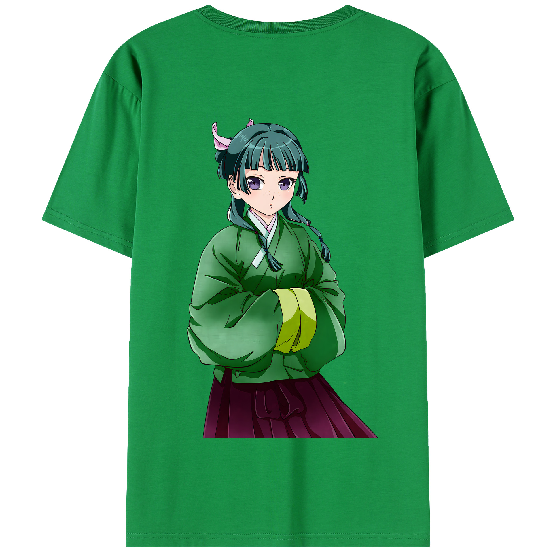 （画像用） 薬屋のひとりごと The Apothecary Diaries 綿100％半袖Tシャツ（背面プリント）