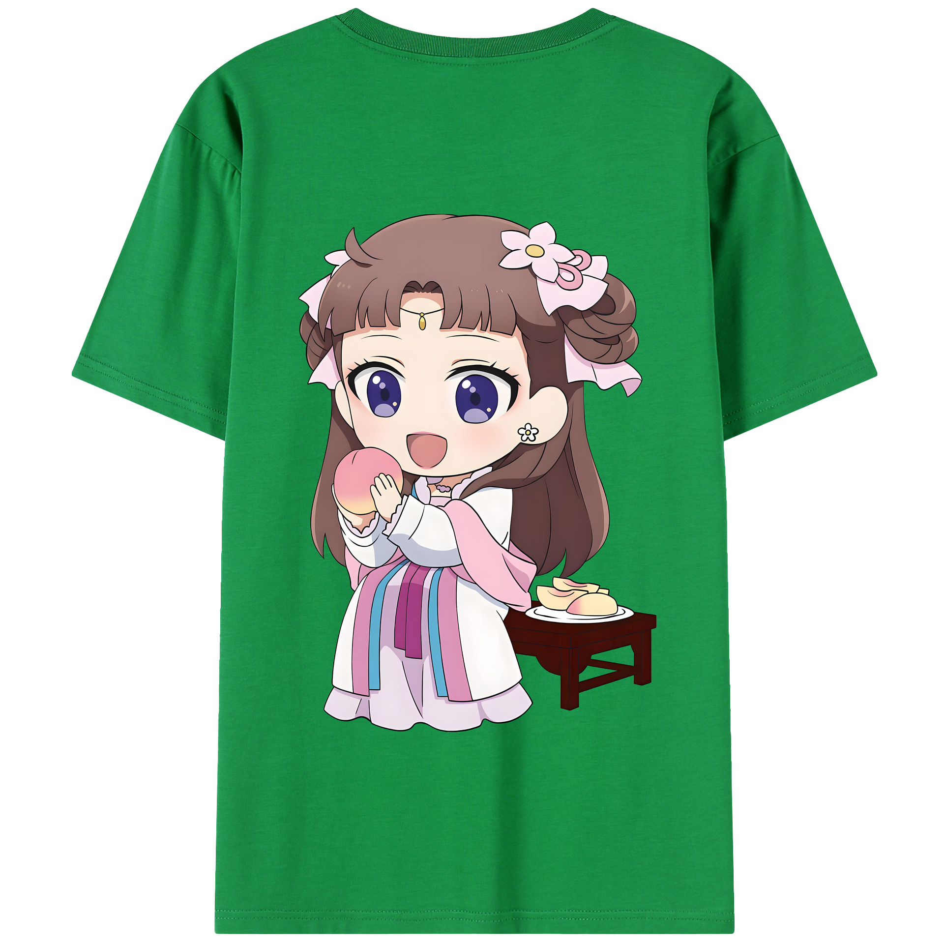 （画像用） 薬屋のひとりごと The Apothecary Diaries 綿100％半袖Tシャツ（背面プリント）