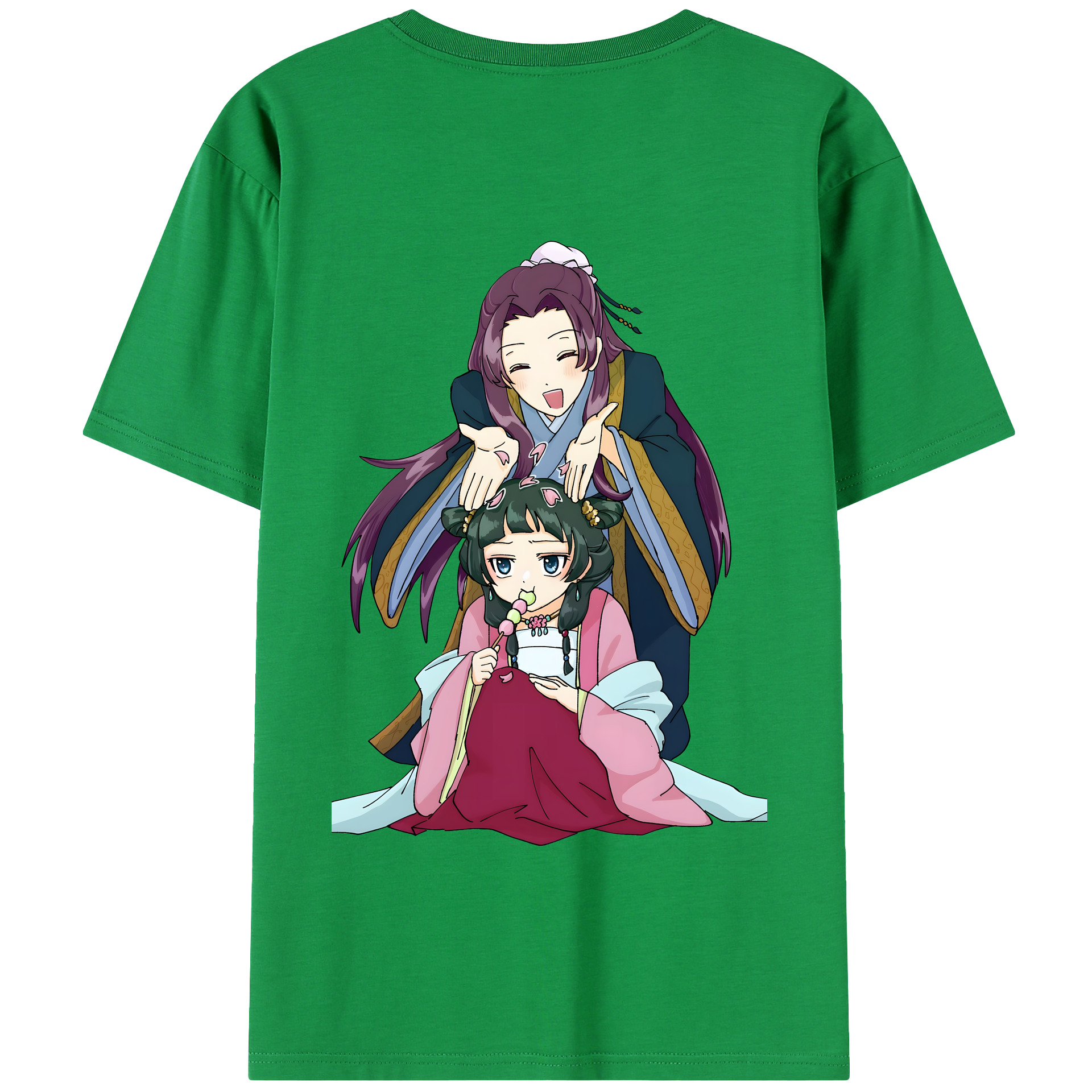 （画像用） 薬屋のひとりごと The Apothecary Diaries 綿100％半袖Tシャツ（背面プリント）