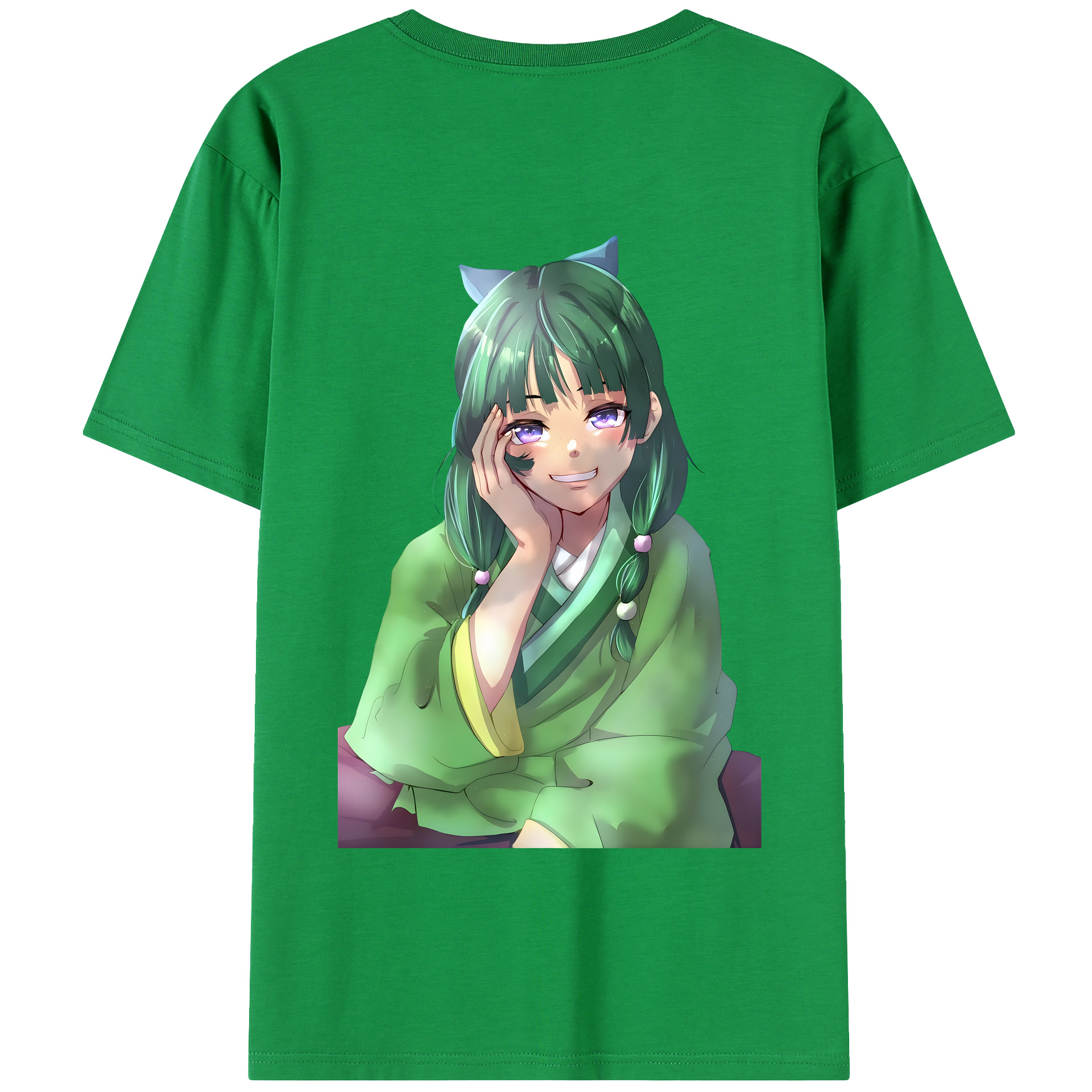 （画像用） 薬屋のひとりごと The Apothecary Diaries 綿100％半袖Tシャツ（背面プリント）