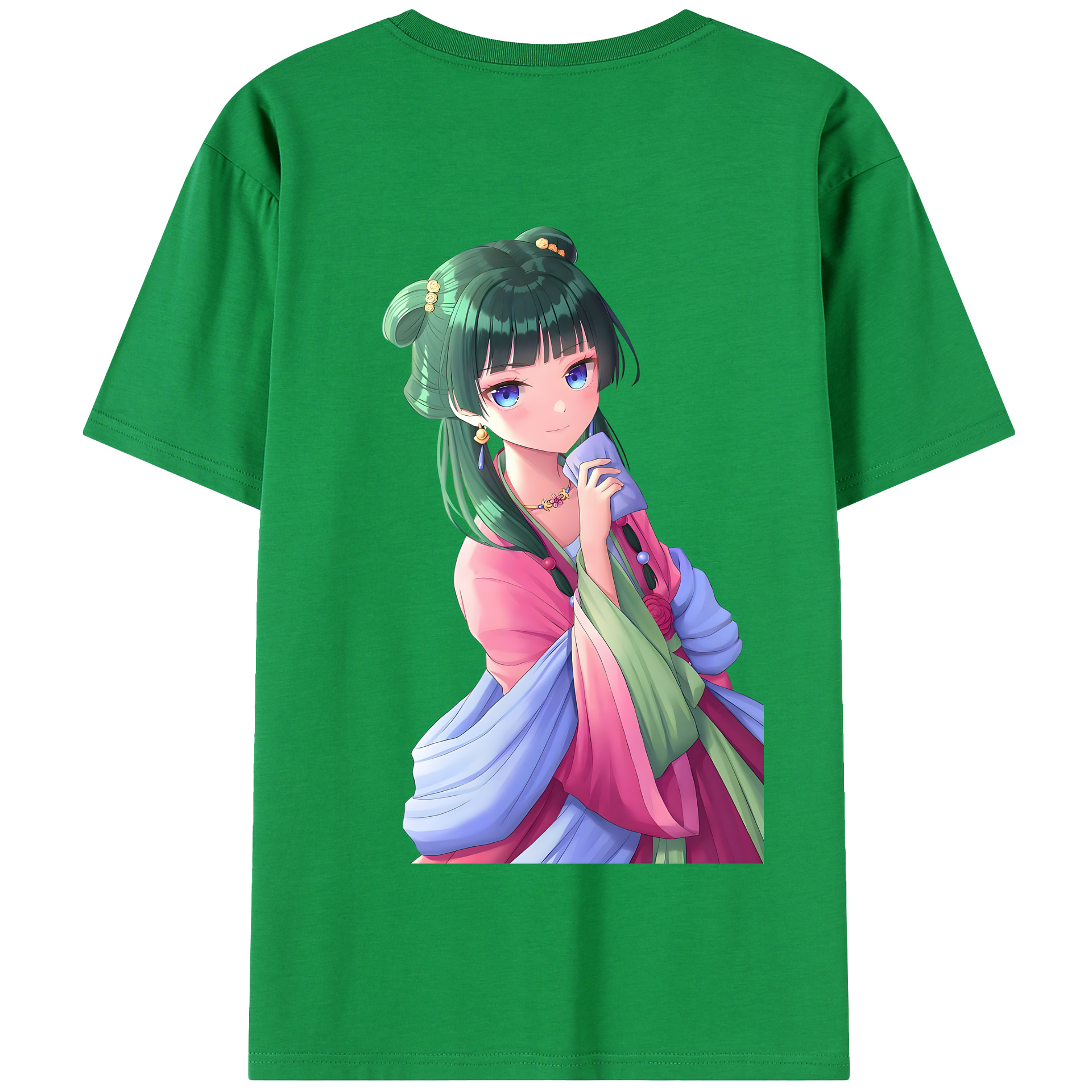 （画像用） 薬屋のひとりごと The Apothecary Diaries 綿100％半袖Tシャツ（背面プリント）