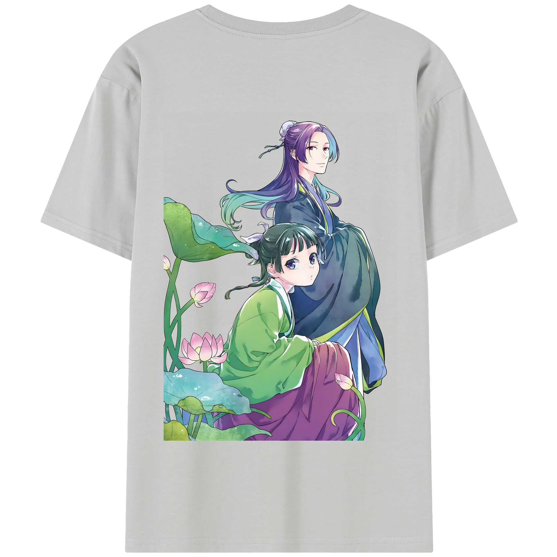 （画像用） 薬屋のひとりごと The Apothecary Diaries 綿100％半袖Tシャツ（背面プリント）