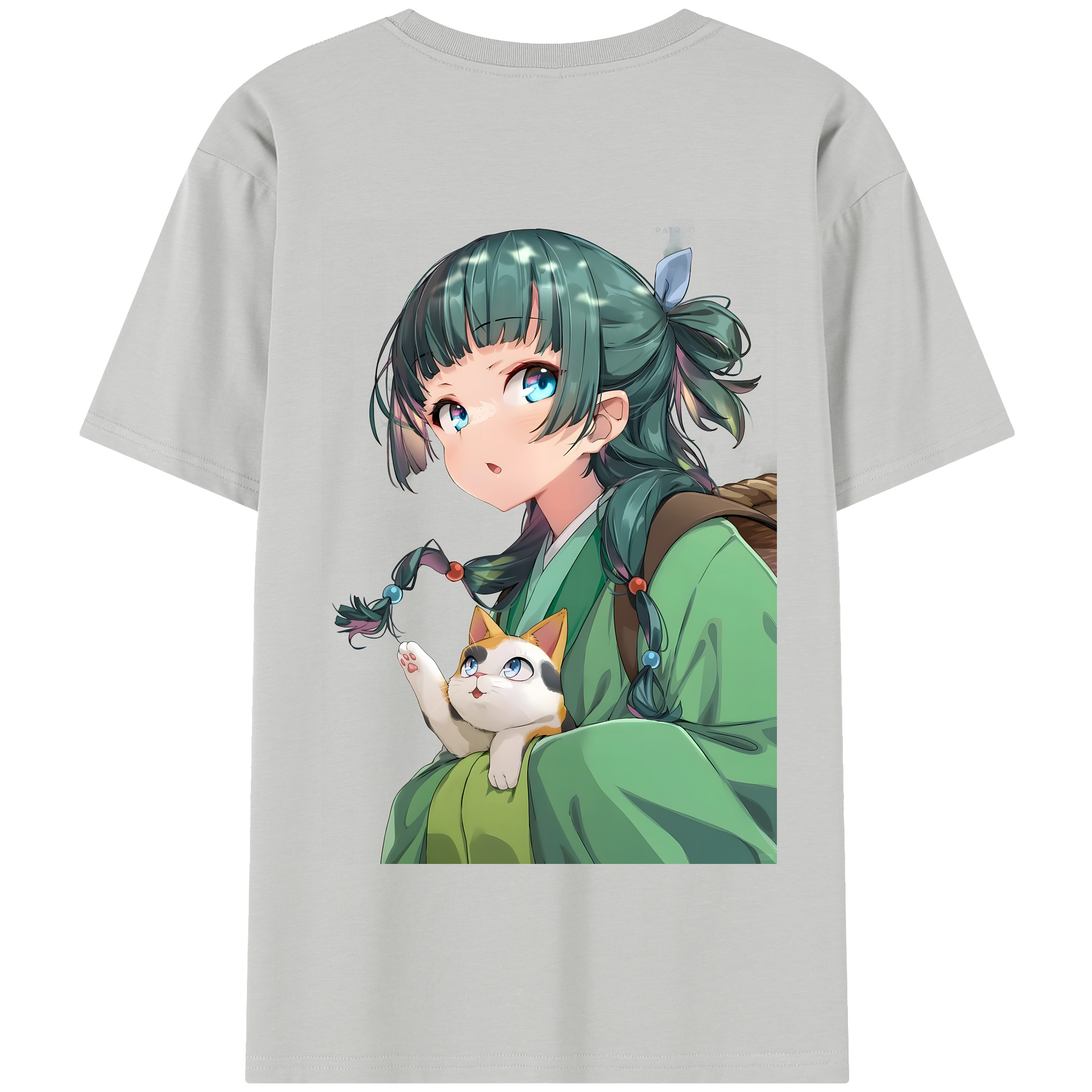 （画像用） 薬屋のひとりごと The Apothecary Diaries 綿100％半袖Tシャツ（背面プリント）