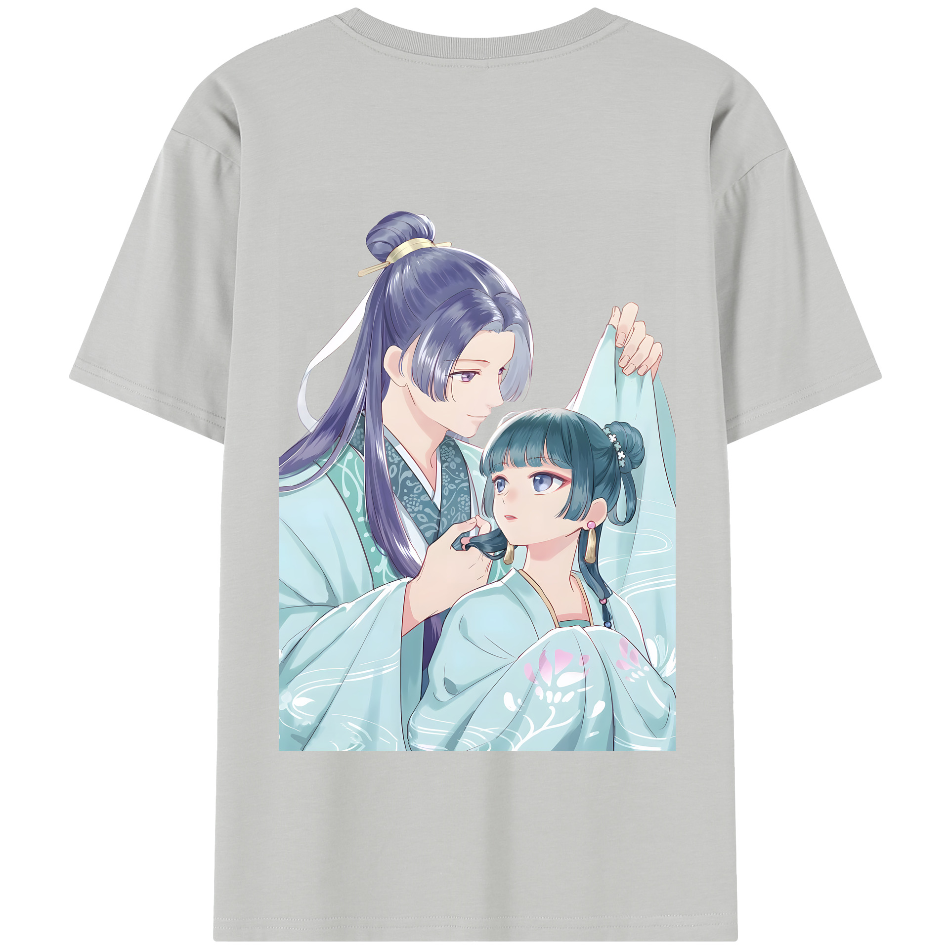 （画像用） 薬屋のひとりごと The Apothecary Diaries 綿100％半袖Tシャツ（背面プリント）
