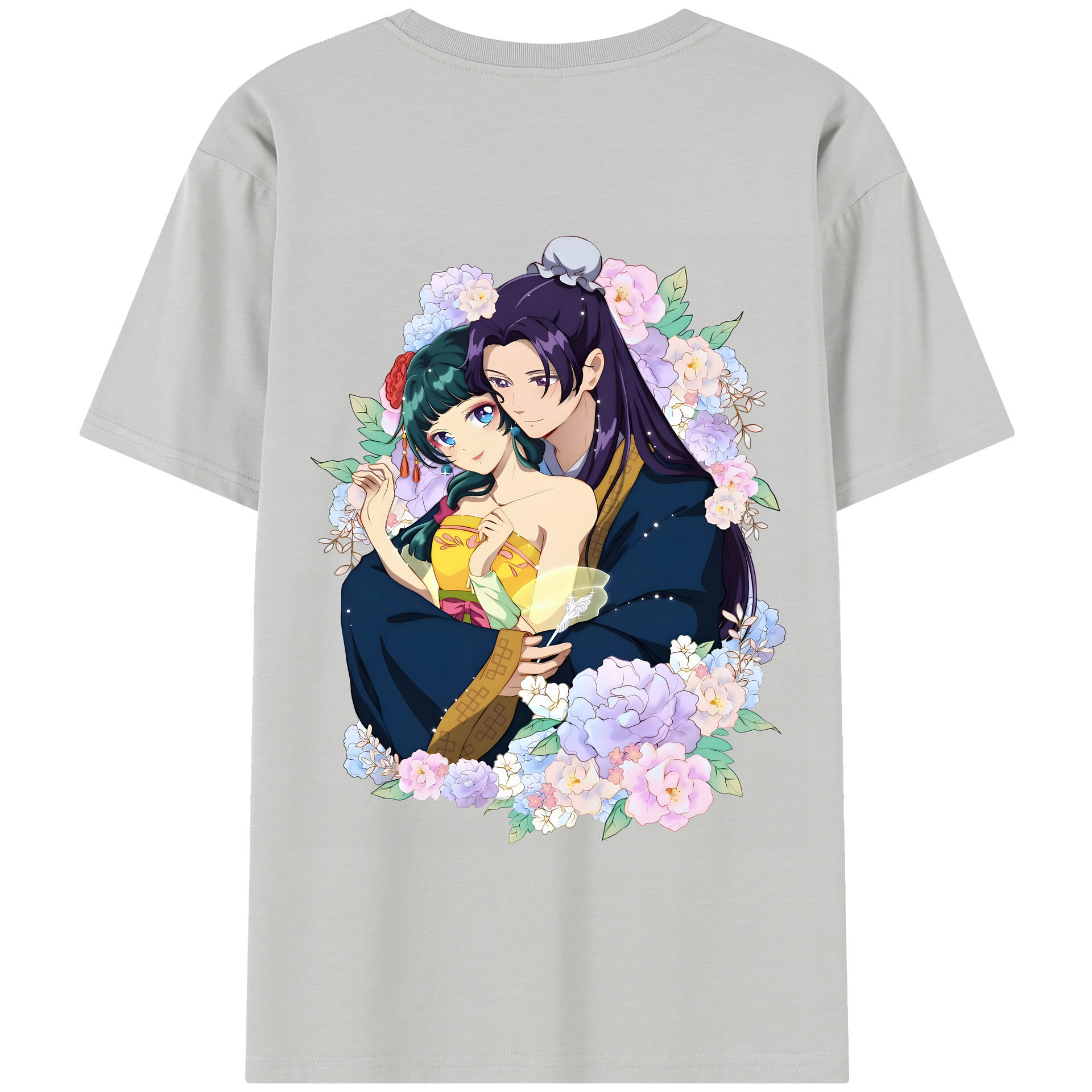 （画像用） 薬屋のひとりごと The Apothecary Diaries 綿100％半袖Tシャツ（背面プリント）