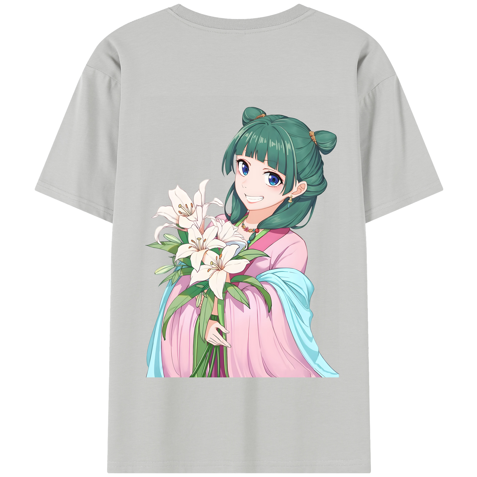 （画像用） 薬屋のひとりごと The Apothecary Diaries 綿100％半袖Tシャツ（背面プリント）