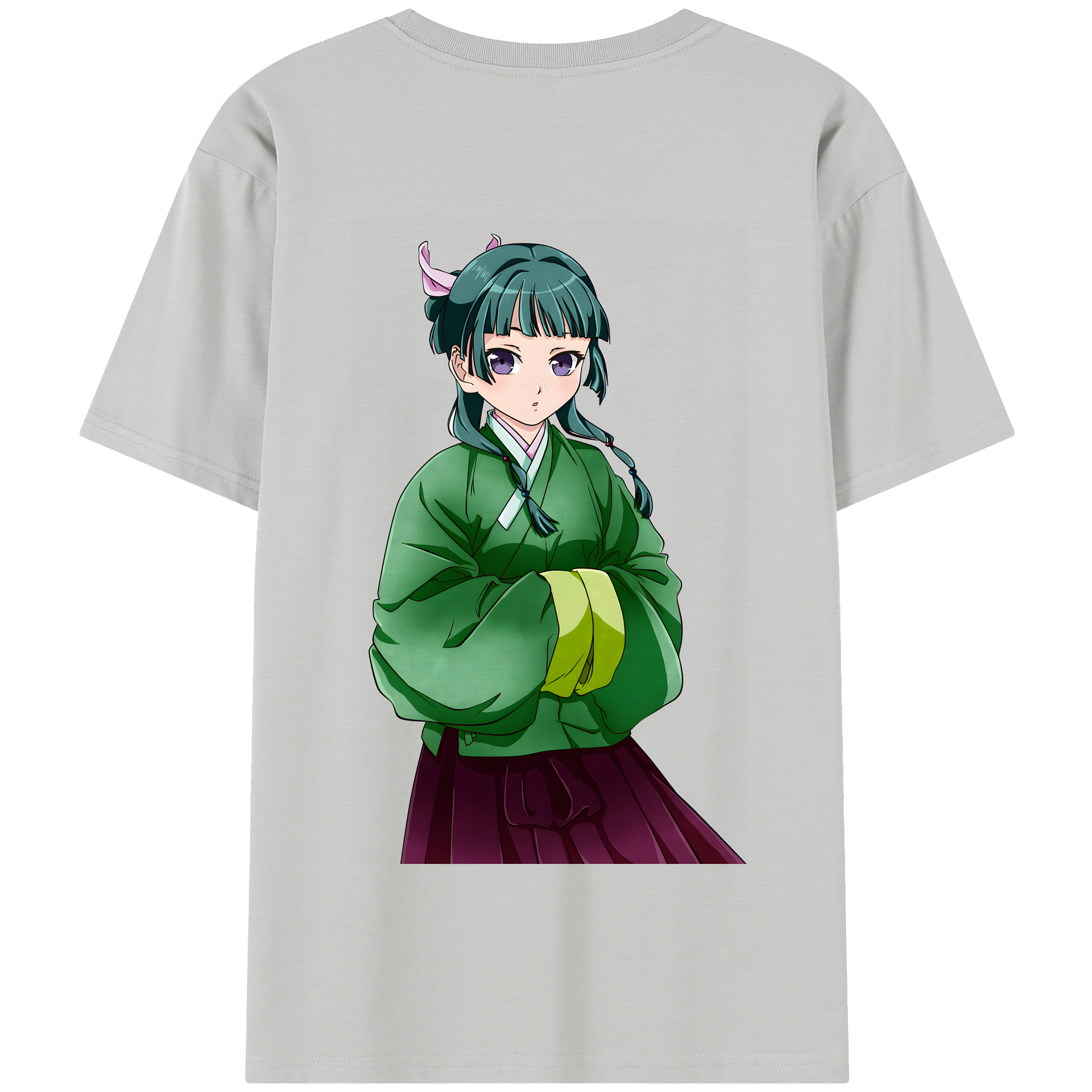 （画像用） 薬屋のひとりごと The Apothecary Diaries 綿100％半袖Tシャツ（背面プリント）