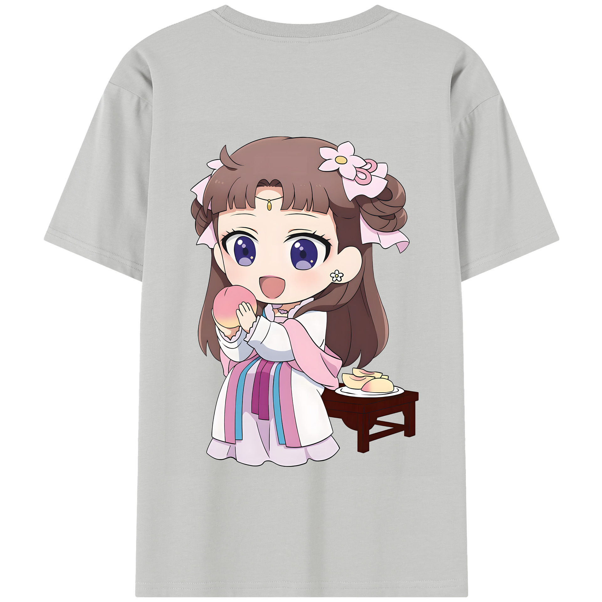 （画像用） 薬屋のひとりごと The Apothecary Diaries 綿100％半袖Tシャツ（背面プリント）
